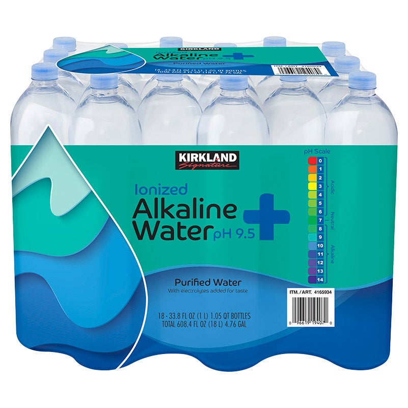 KIRKLAND SIGNATURE ALKALINE WATER 18/1 LITER