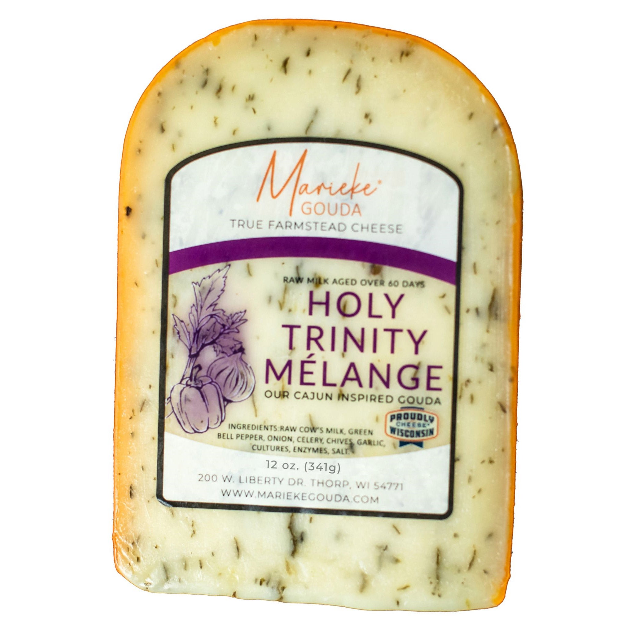 MARIEKE HOLY TRINITY GOUDA WEDGE 12 OZ - Image 1