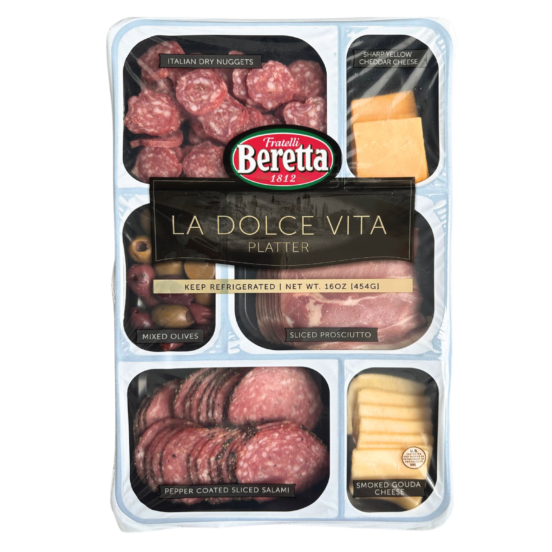 FRATELLI BERETTA LA DOLCE VITA PLATTER 16 OZ (1 LB) - Image 1
