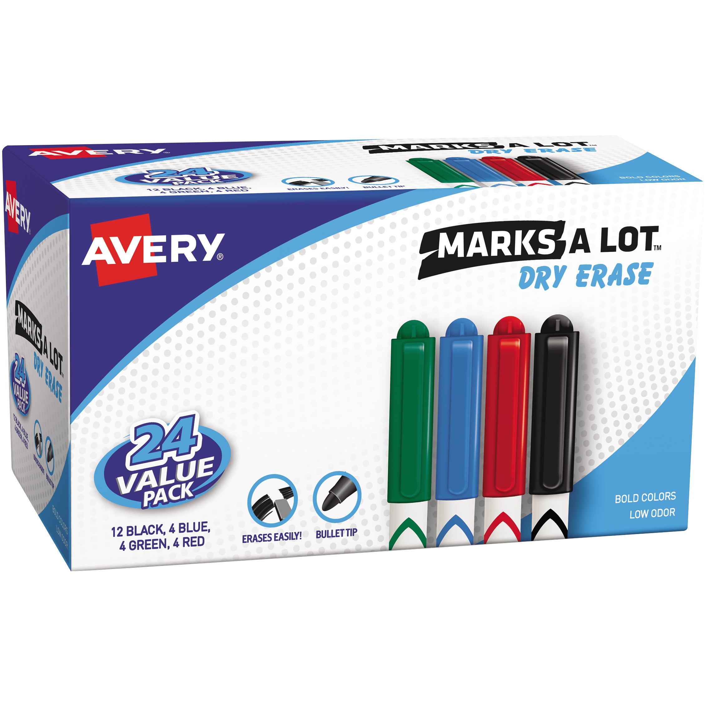 AVERY DRY ERASE MARKERS AVE29860