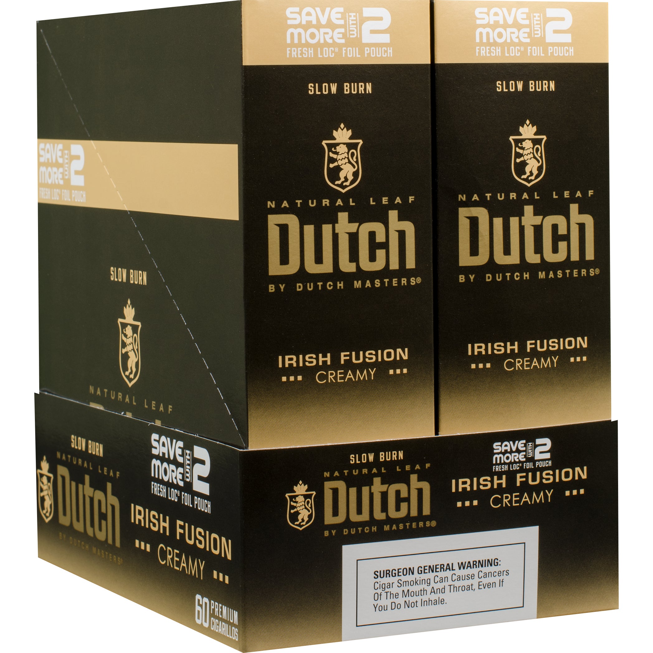 DUTCH MASTERS IRISH FUSION CIGARILLO 30/2 CT SAVE-ON-2 - Image 1