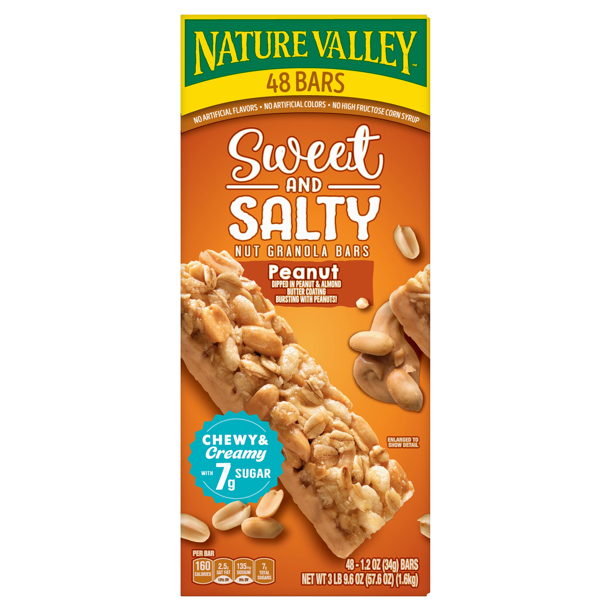 NATURE VALLEY SWEET & SALTY BARS 48/ 1.23 OZ - Image 1