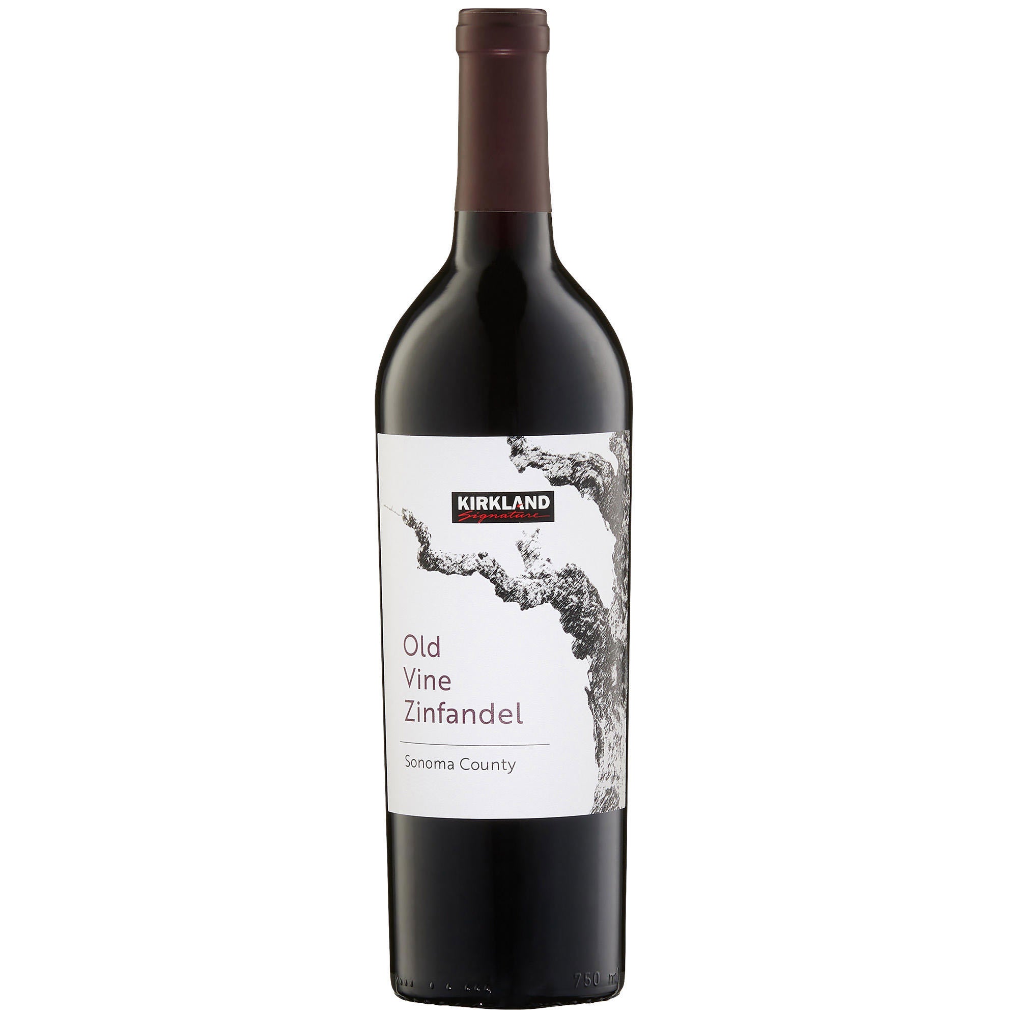 KIRKLAND SIGNATURE OLD VINE ZINFANDEL SONOMA COUNTY,CA 750ML