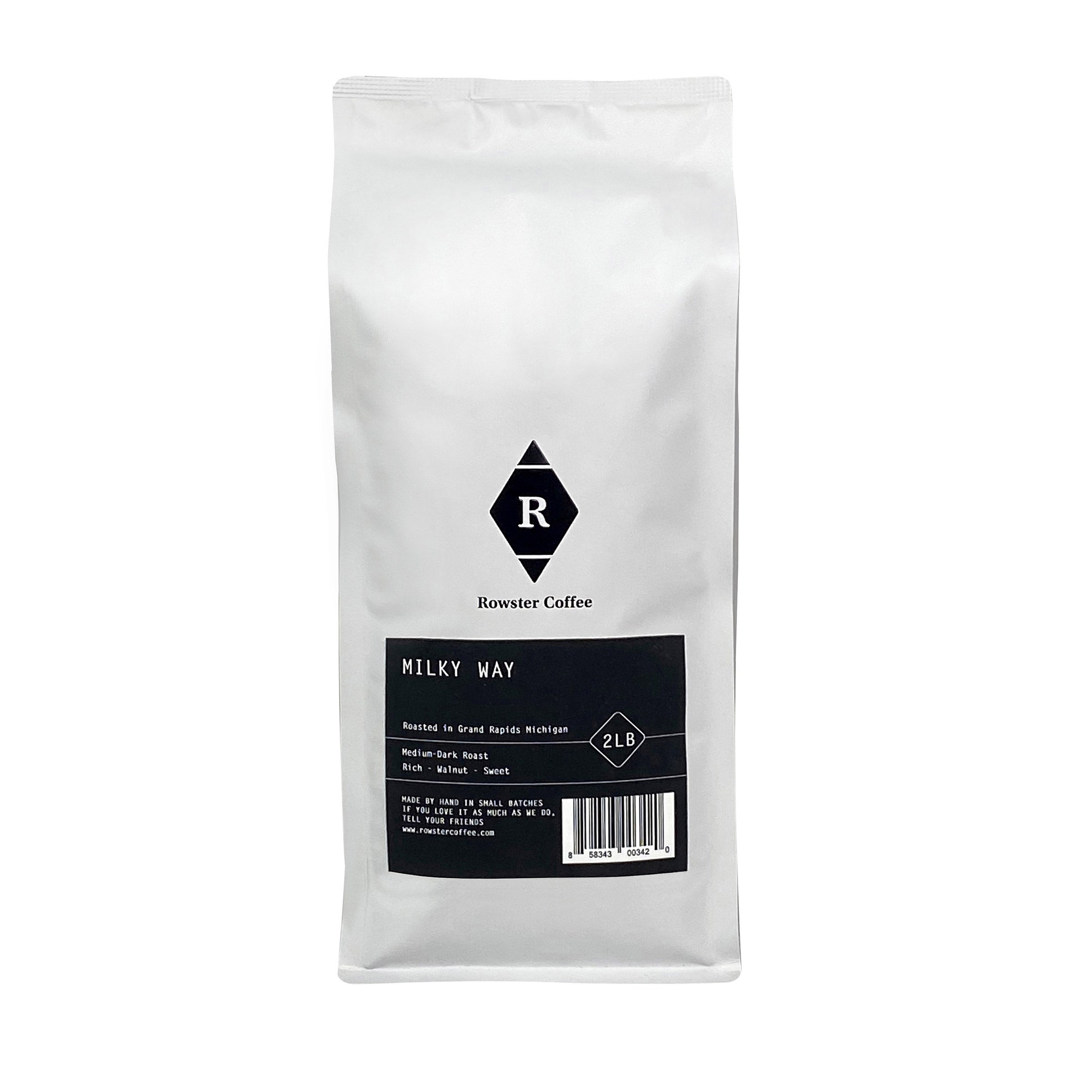 ROWSTER COFFEE MILKY WAY WHOLE BEAN 2 POUND BAG