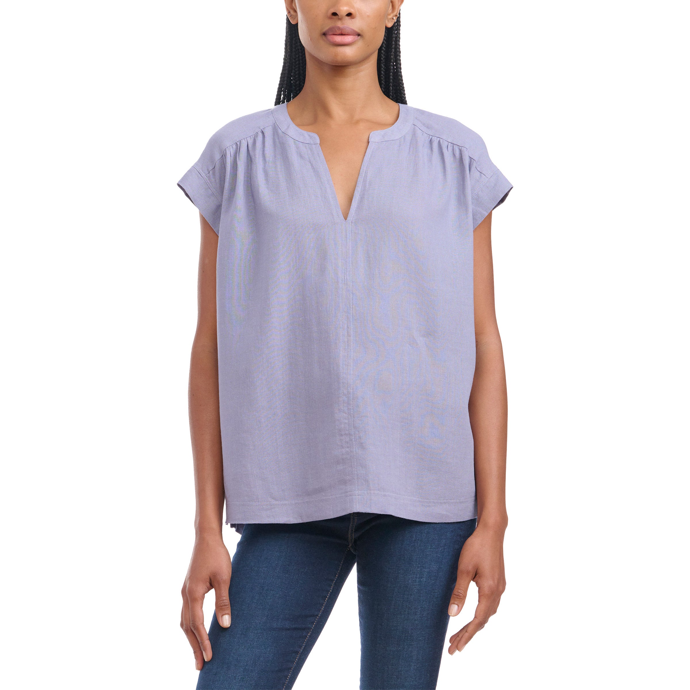 SPLENDID LADIES' LINEN BLEND TOP - Image 1
