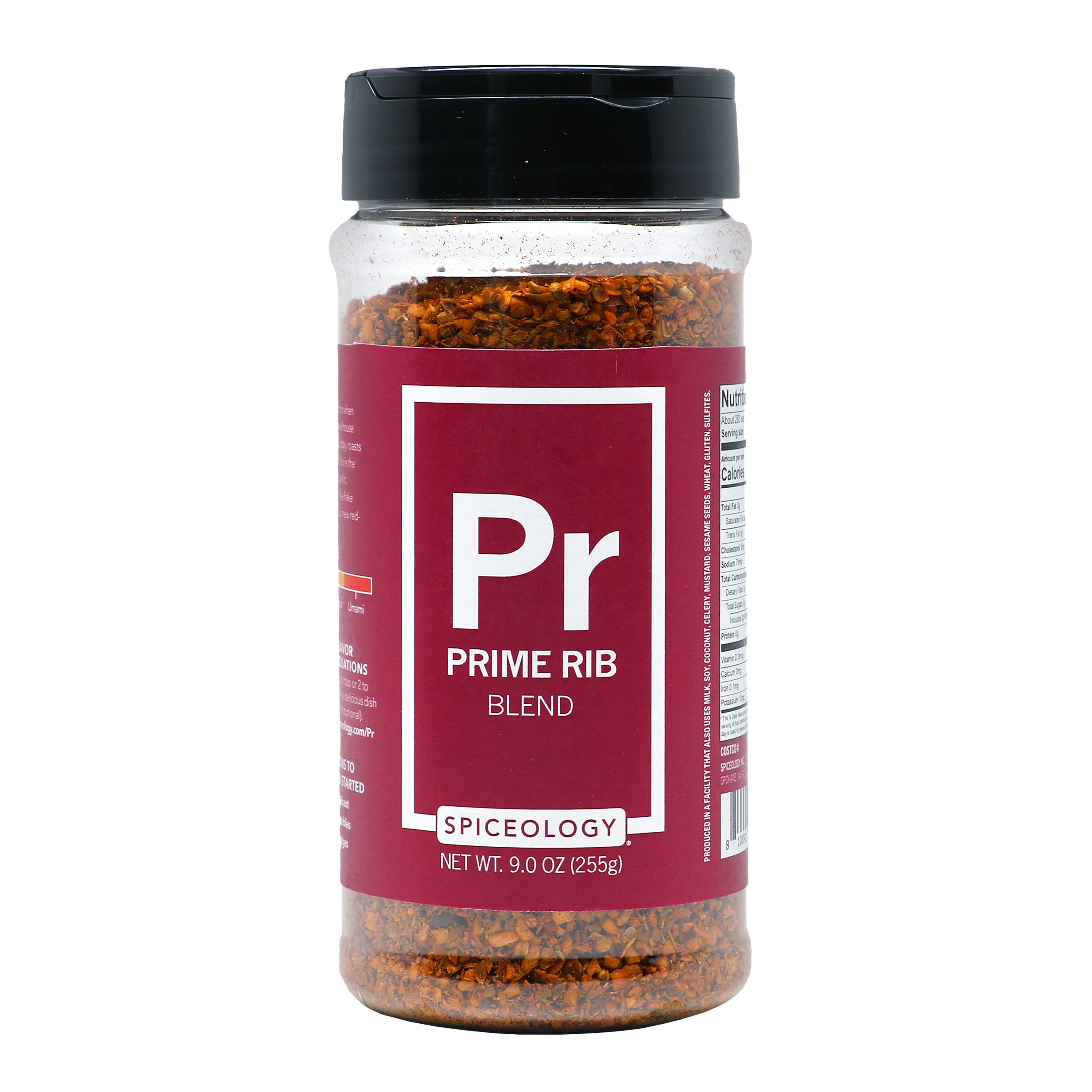 SPICEOLOGY PRIME RIB BLEND 9 OUNCE CONTAINER - Image 1