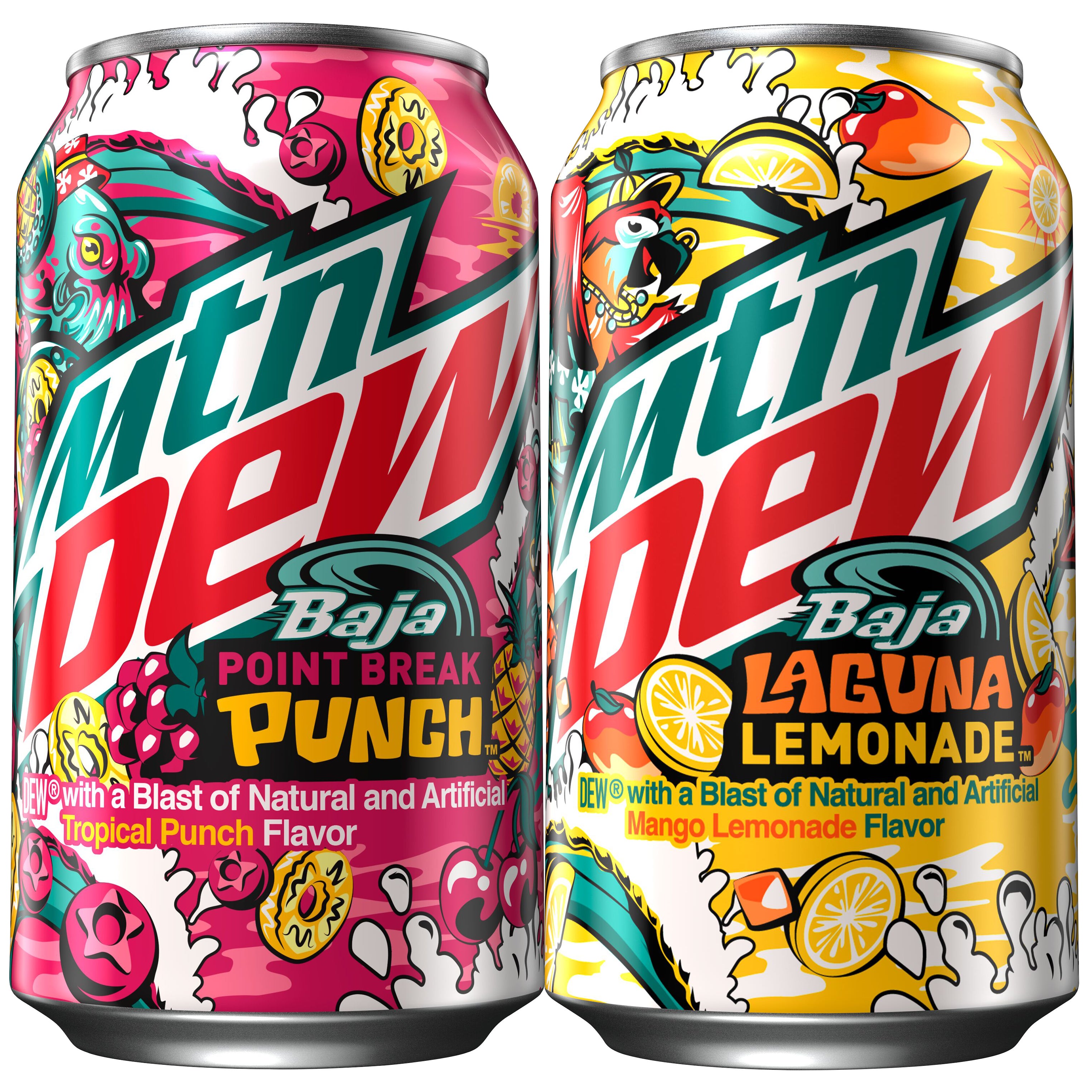 MOUNTAIN DEW BAJA BLAST VARIETY PK 28/12OZ