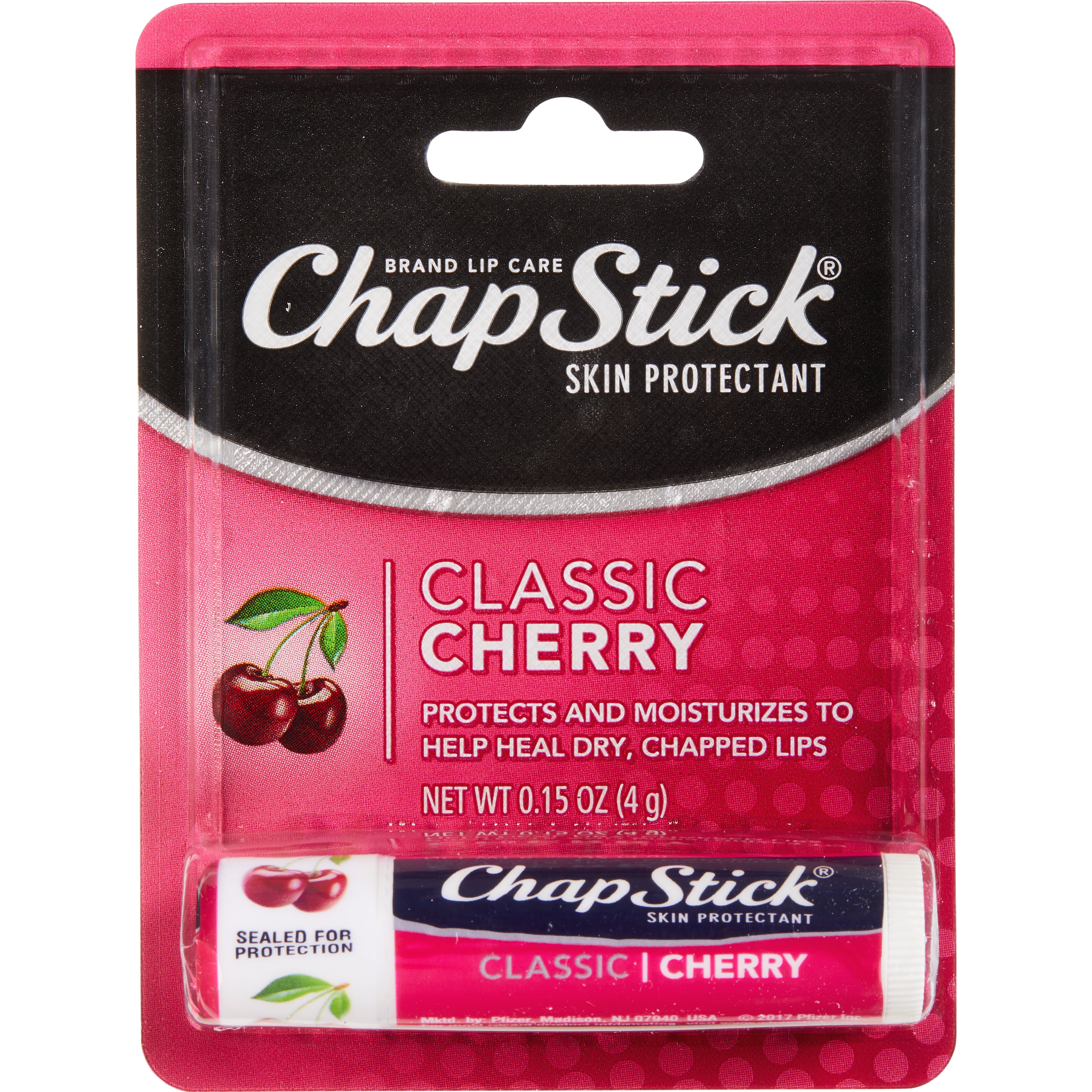 CHAPSTICK LIP BALM CHERRY 12/.15 OZ