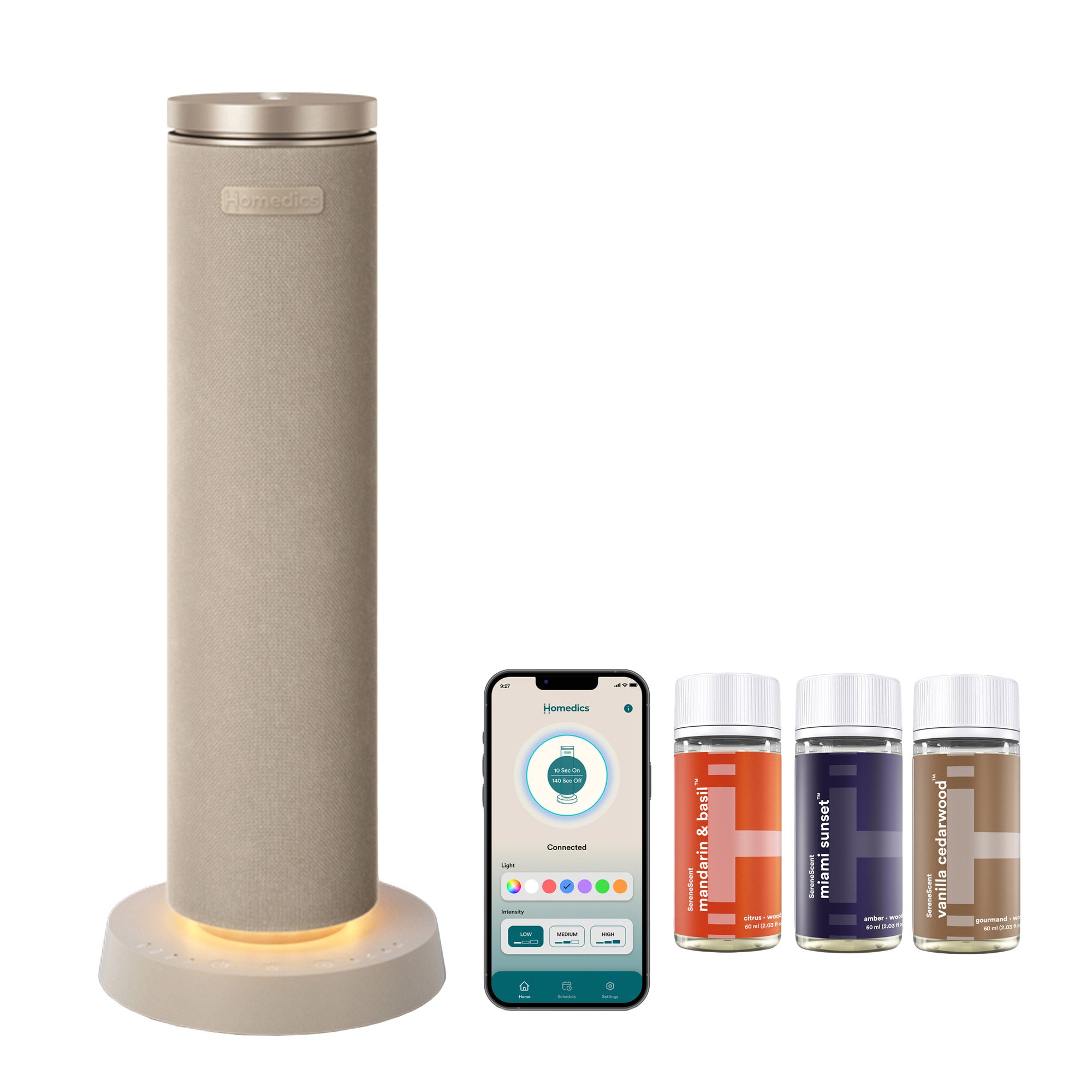HOMEDICS SERENESCENT AROMA DIFFUSER - Image 1