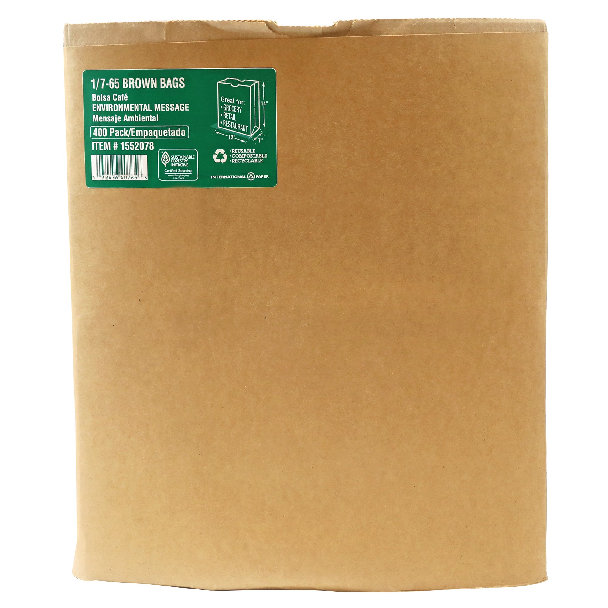 1/7-65 NK CARRY SACK 400 BAGS