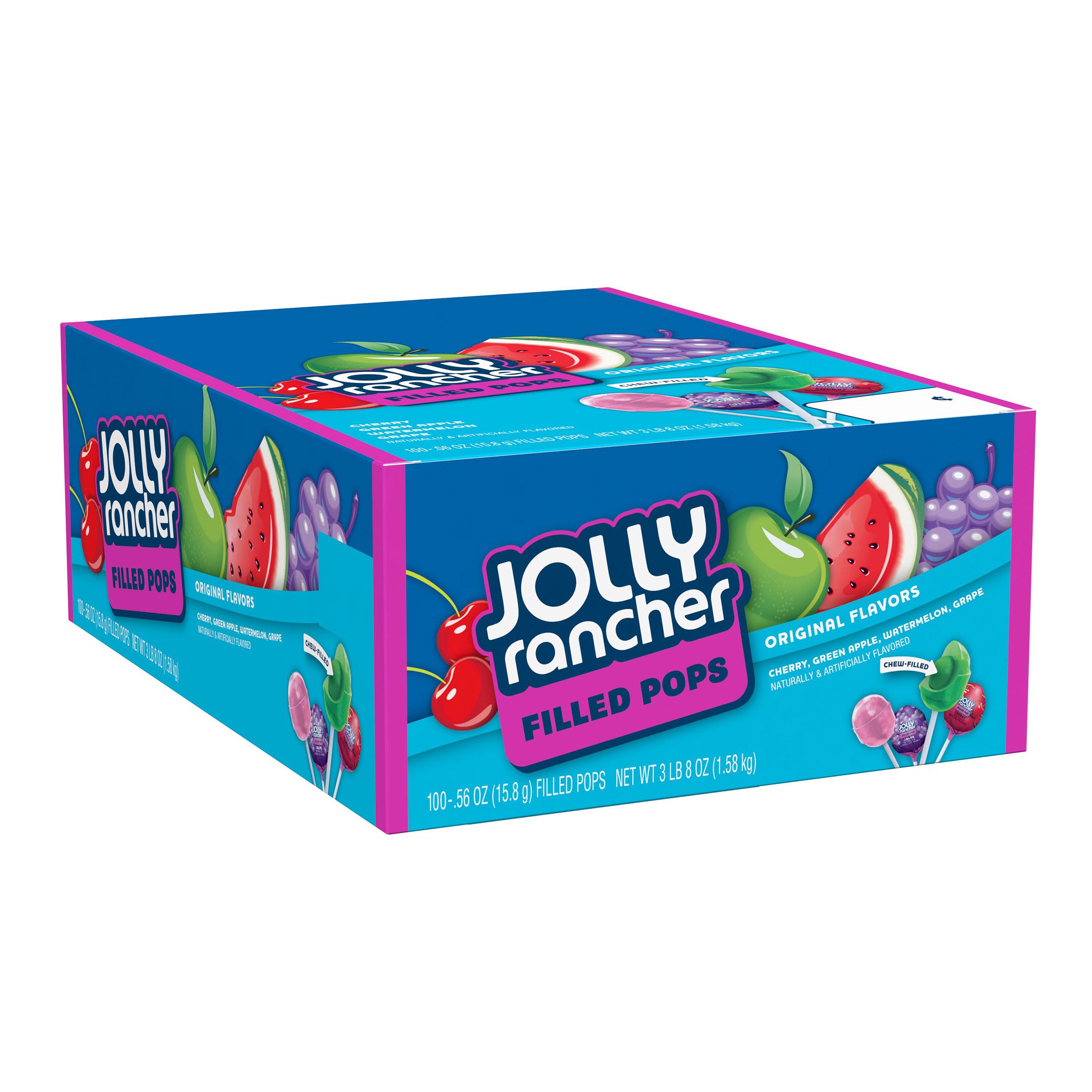 JOLLY RANCHER FRUIT CHEW LOLLIPOPS 100 CT - Image 1