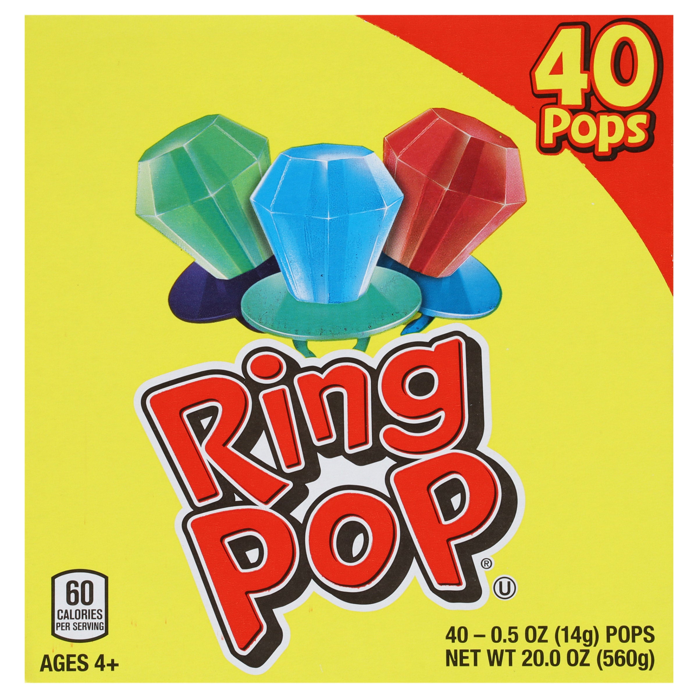 RING POPS VARIETY 40 CT/0.5 OUNCE RING - Image 1