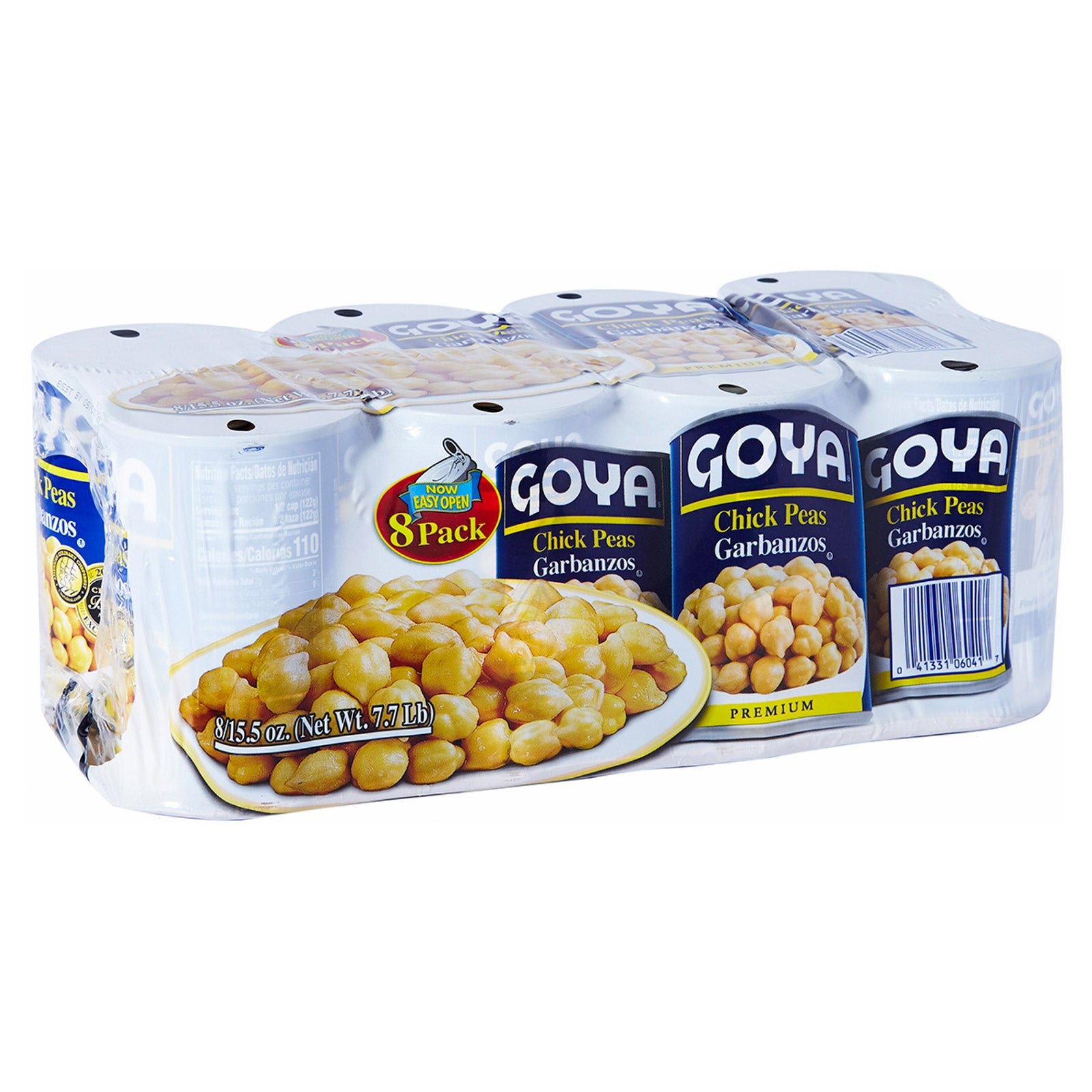GOYA CHICK PEAS 8/15.5 OZ (7.75 LBS) - Image 1