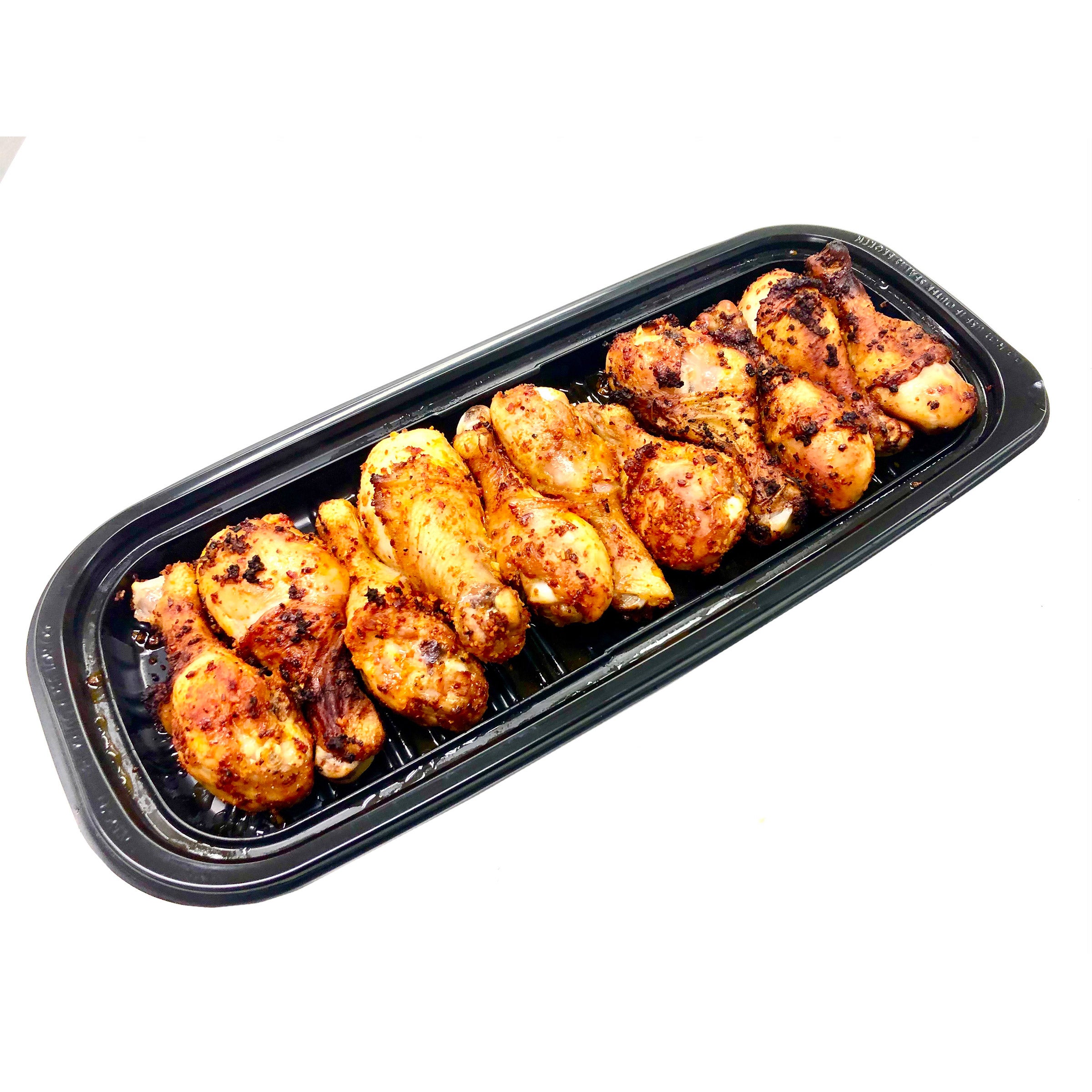 GARLIC PEPPER SEASONED DRUMS PER LB