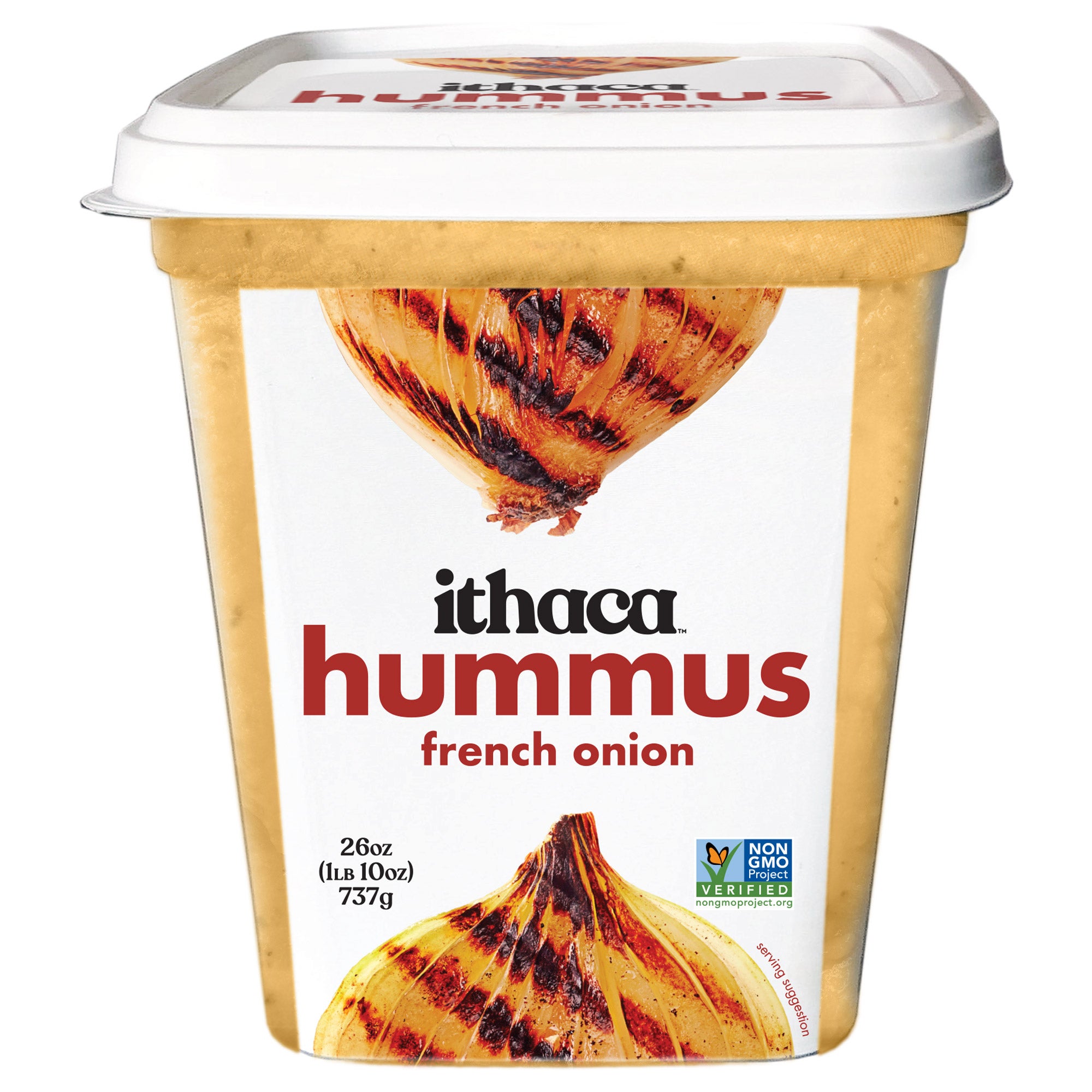 ITHACA HUMMUS FRENCH ONION 17 OUNCE CONTAINER - Image 1