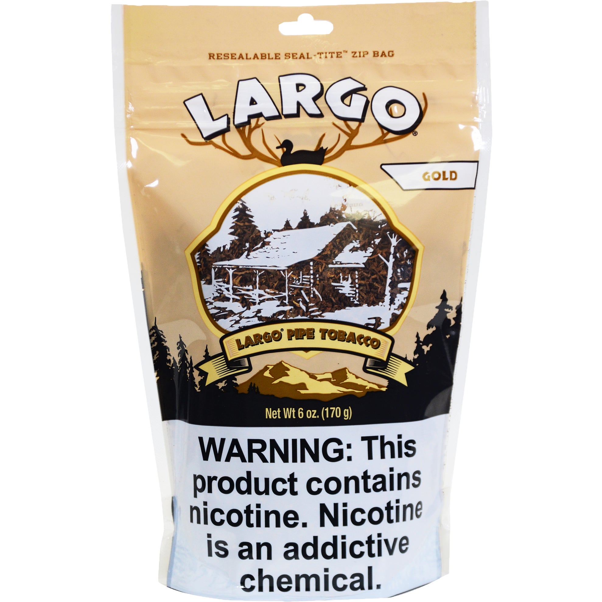 LARGO MELLOW PIPE TOBACCO 6 OZ BAG