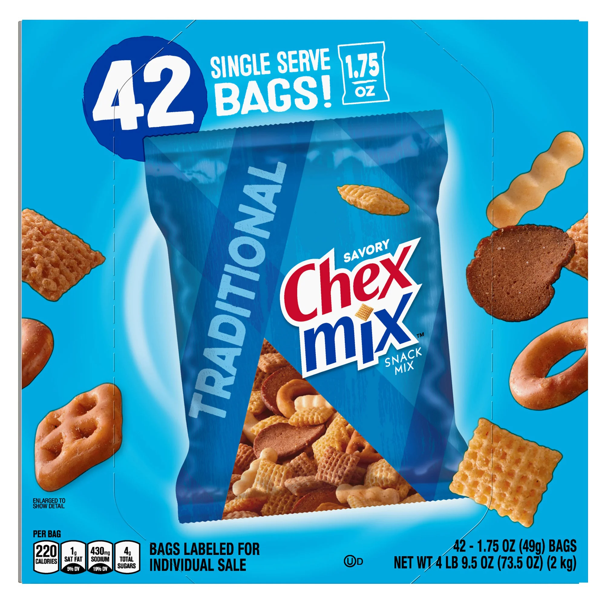 CHEX MIX ORIGINAL 42/1.75 OZ - Image 1