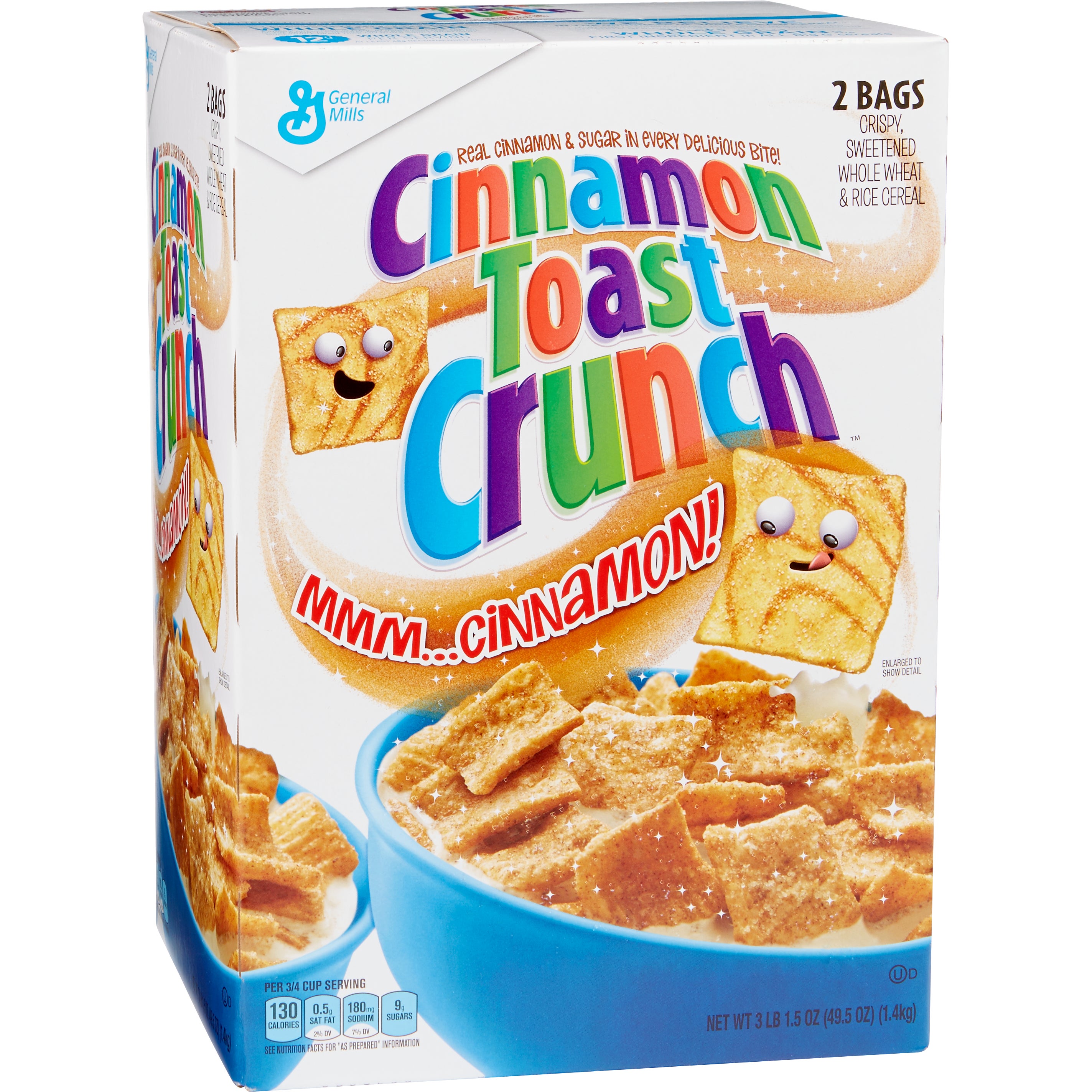 GENERAL MILLS CINNAMON TOAST CRUNCH 49.5 OZ - Image 1