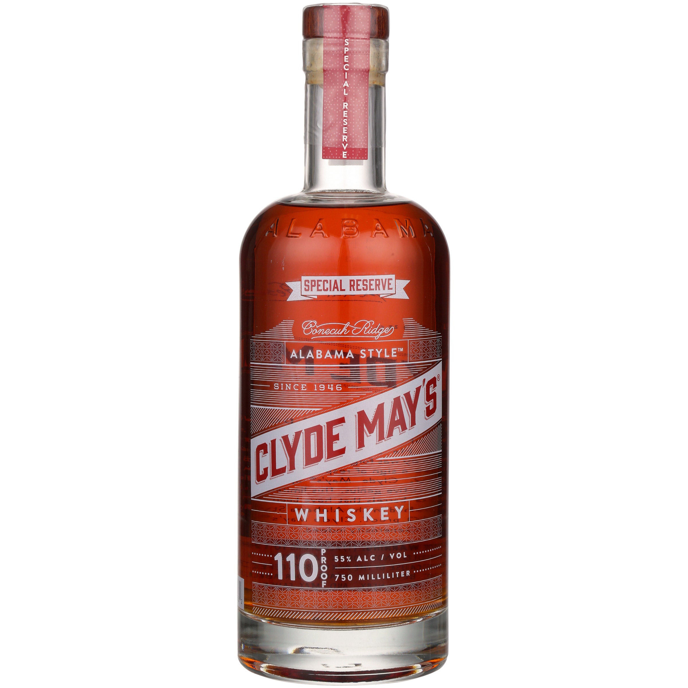 CLYDE MAY'S 85 PROOF ALABAMA WHISKEY USA 750 ML
