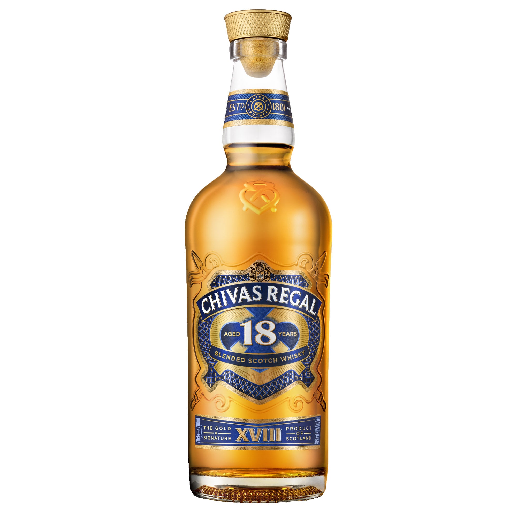 CHIVAS REGAL 18YR SCOTCH SCOTLAND 750ML