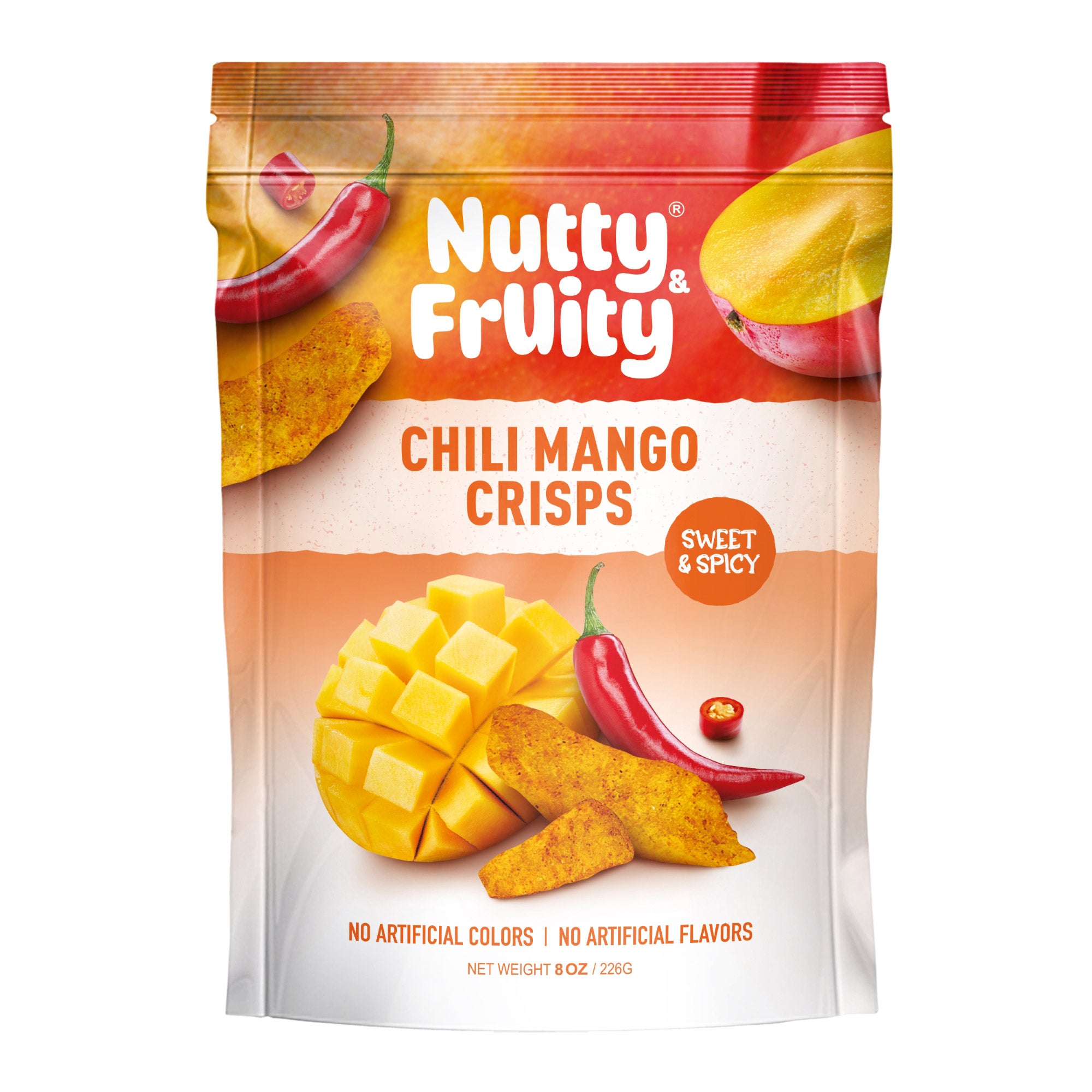 NUTTY AND FRUITY MANGO CHILI CRISP 8 OUNCES - Image 1