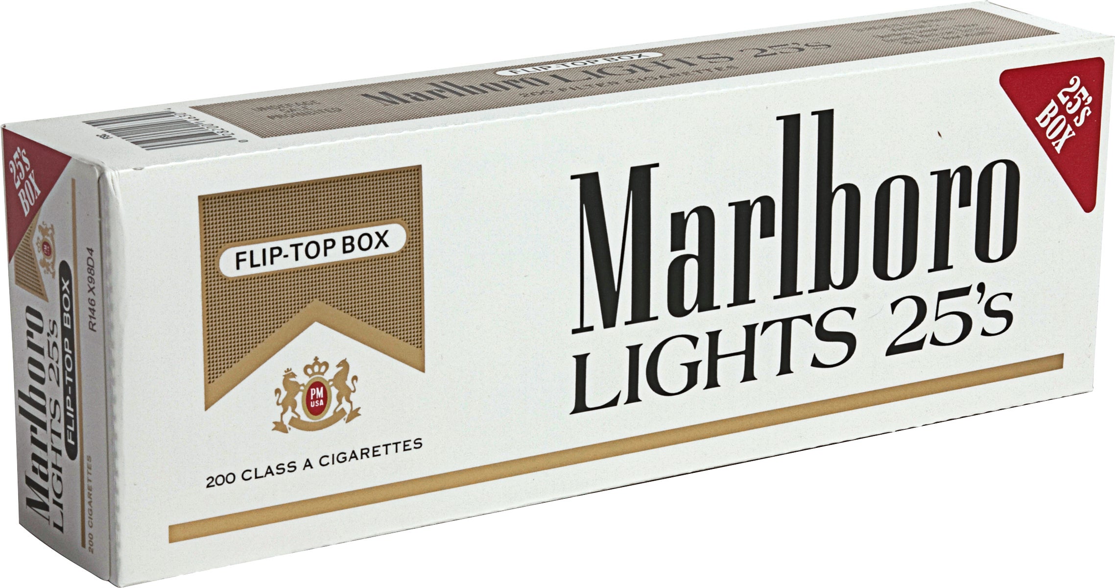MARLBORO GOLD PACK 25 BOX