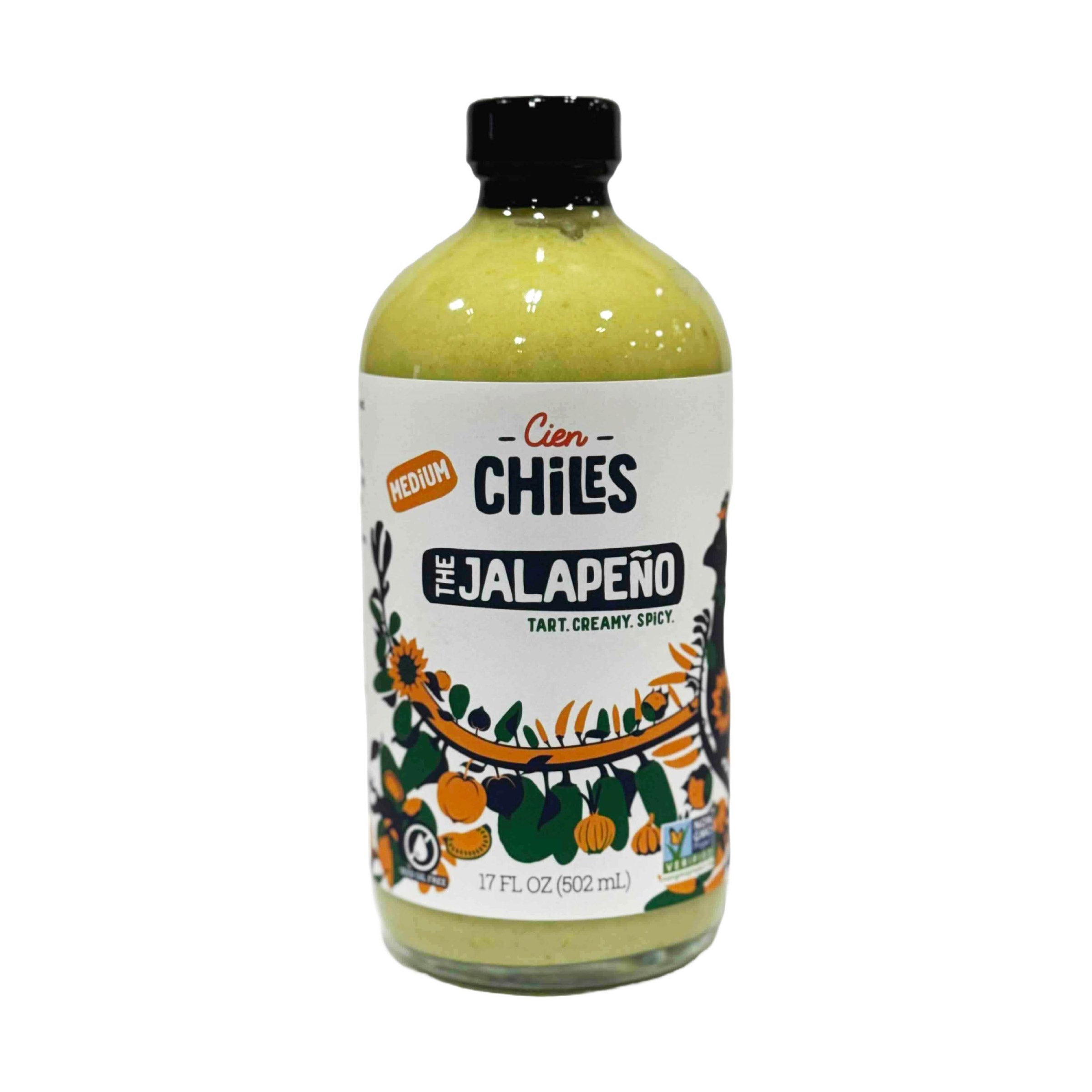 CIEN CHILES THE JALAPENO SAUCE 17.5 OZ