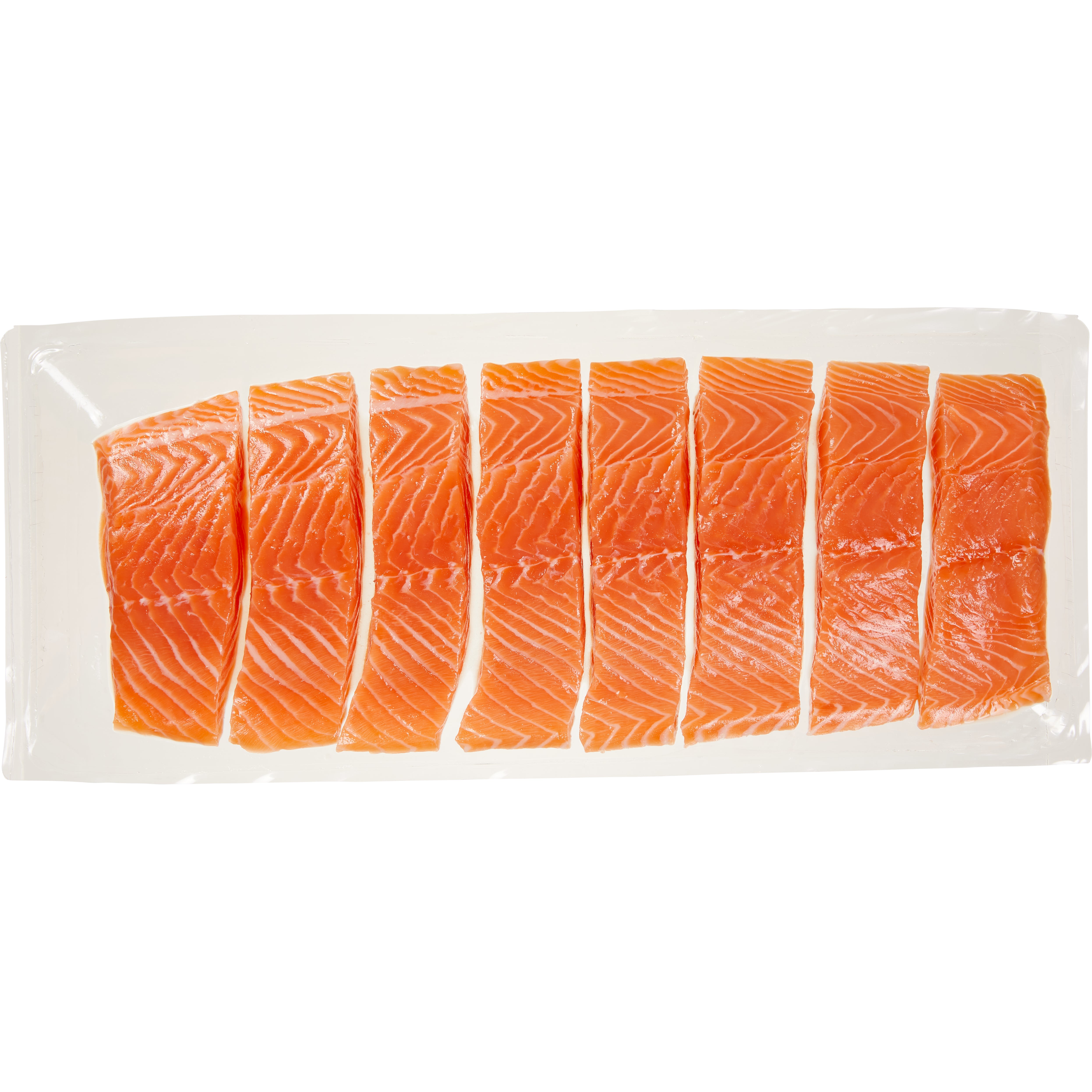 FRSH FRMD ATL SALMON 6 OZ PORTIONS PER LB.