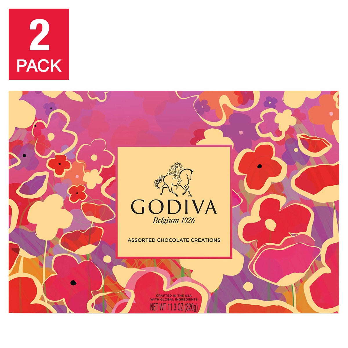 GODIVA SPRING BOX 11.3 OZ (0.70 LB)