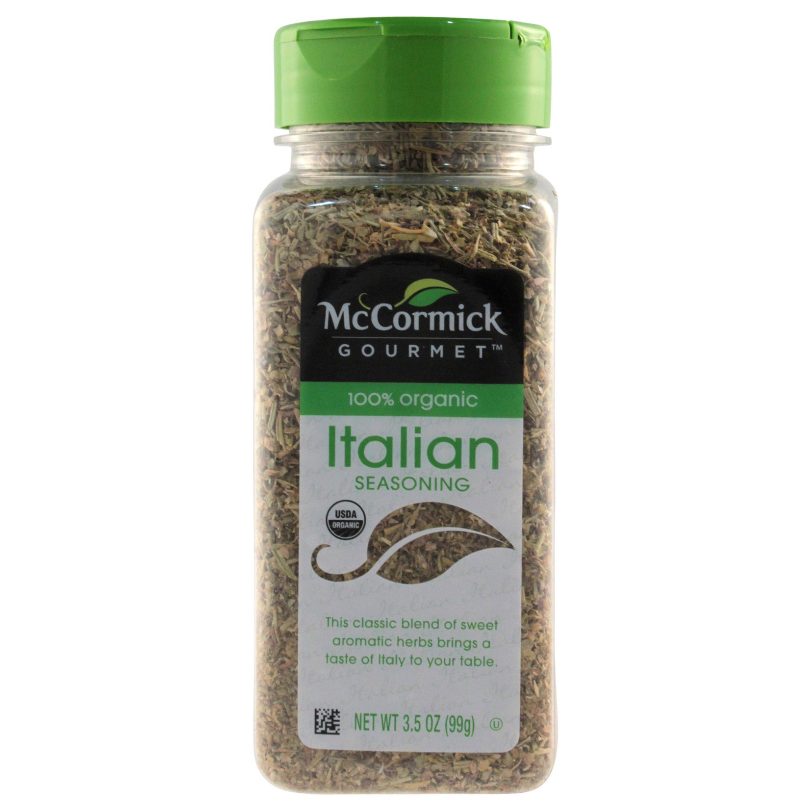 ORGANIC MCCORMICK'S GOURMET ITALIAN SEASONING 3.5 OUNCES