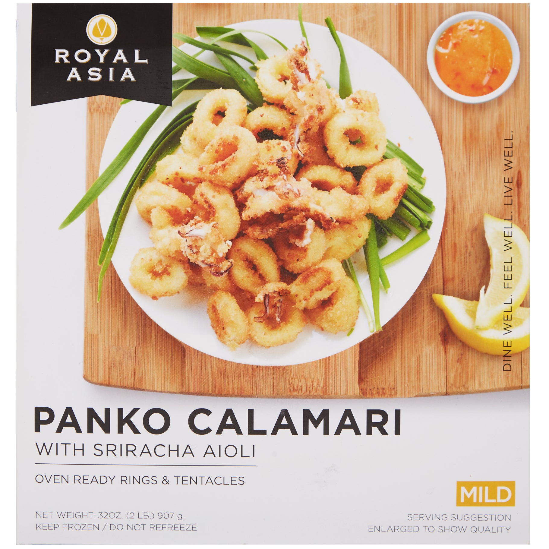 ROYAL ASIA PANKO CALAMARI W/SRIRACHA AIOLI 2 LB