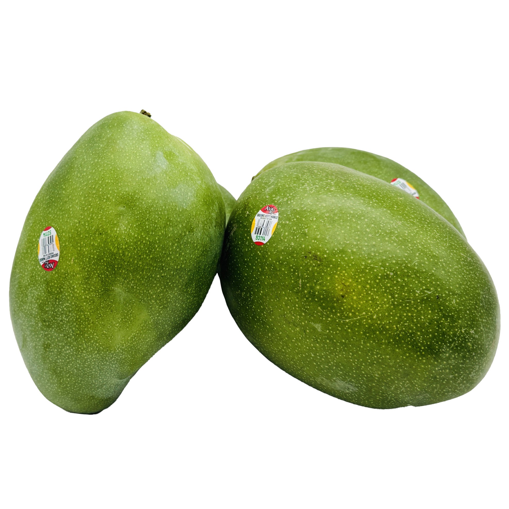 ORGANIC KEITT MANGOS CALIFORNIA GROWN 6 COUNT