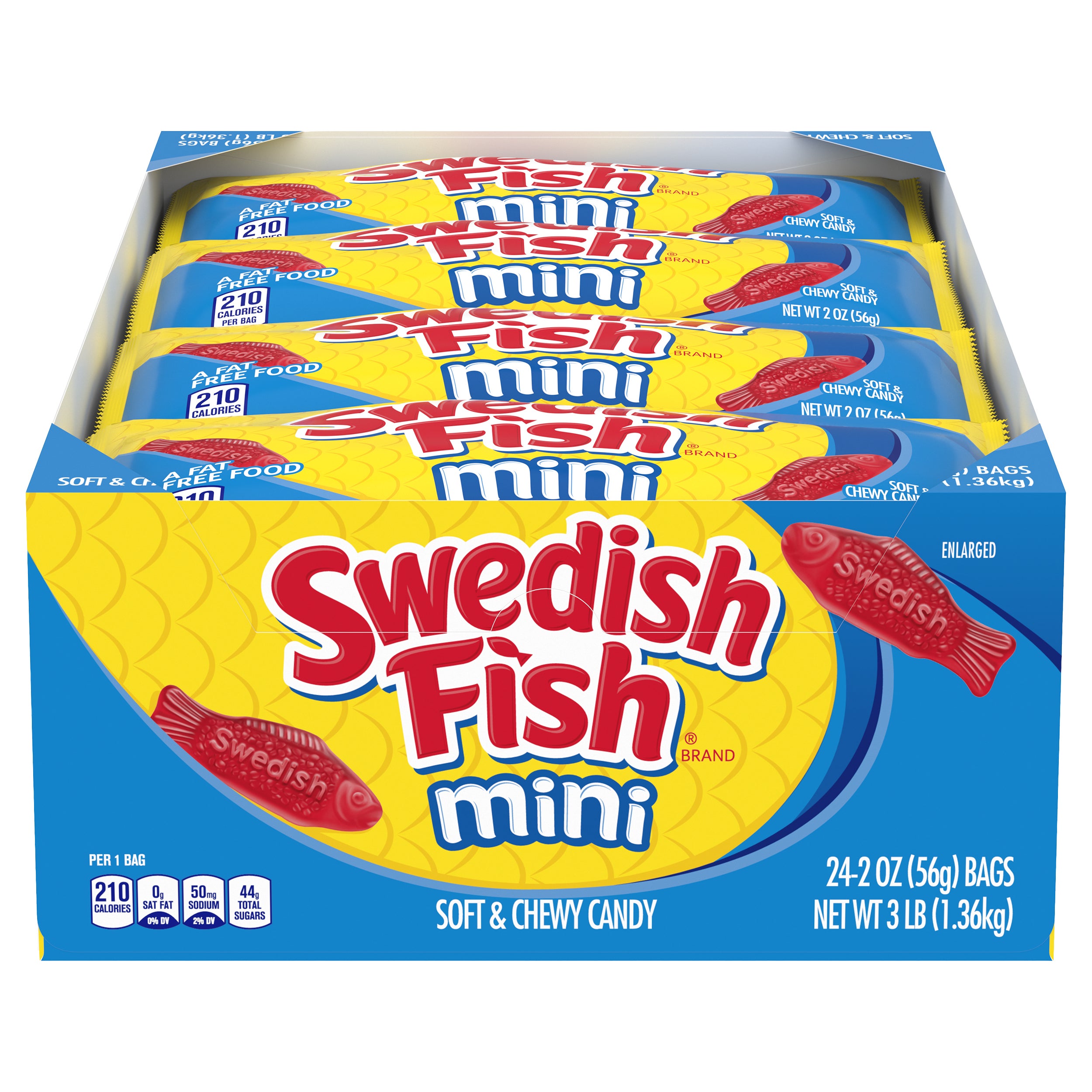 SWEDISH FISH SOFT & CHEWY CANDY 24 CT/2.0 OZ - Image 1