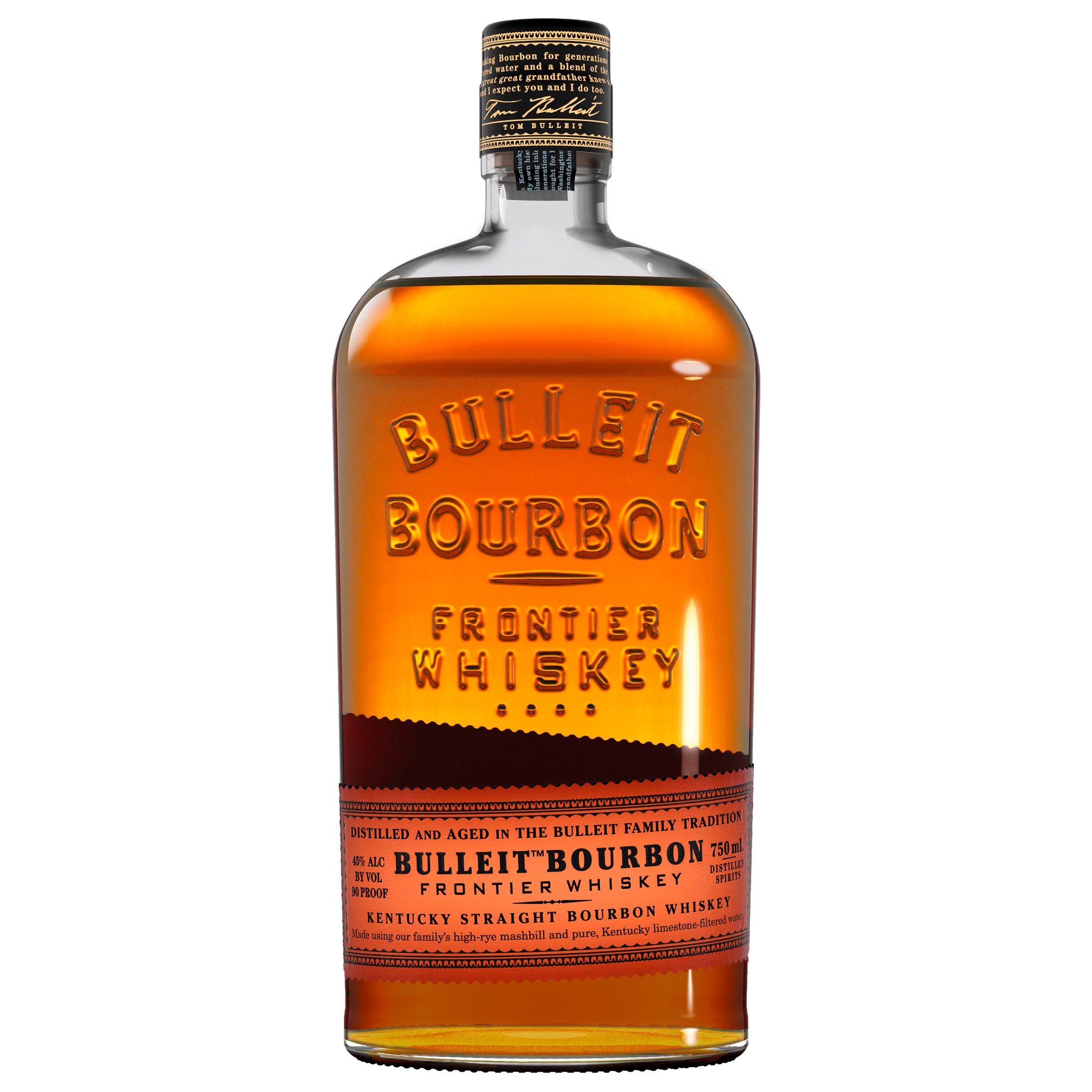 BULLEIT SMALL BATCH BOURBON KENTUCKY 750 ML - Image 1