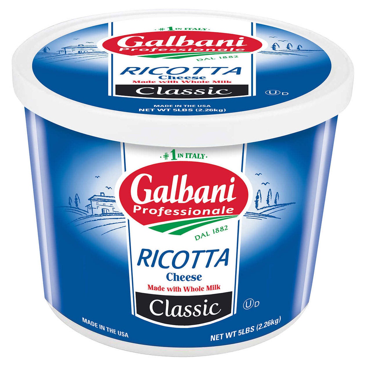 GALBANI WHOLE MILK RICOTTA CHEESE 5 POUNDS