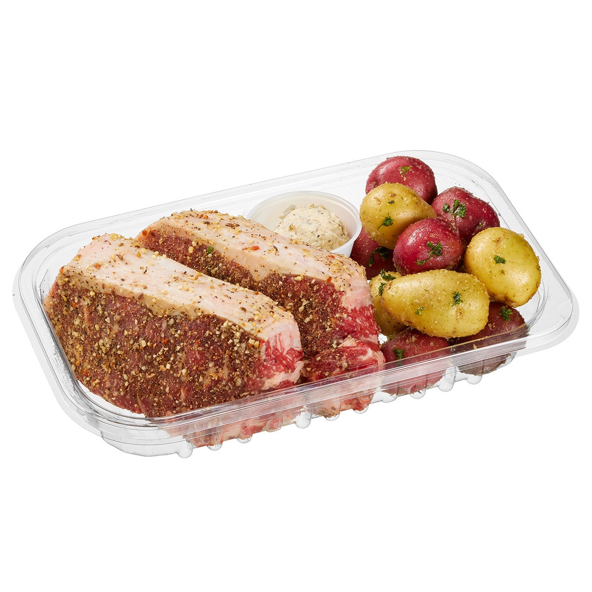 CENTER CUT NEW YORK STEAK DINNER PER LB