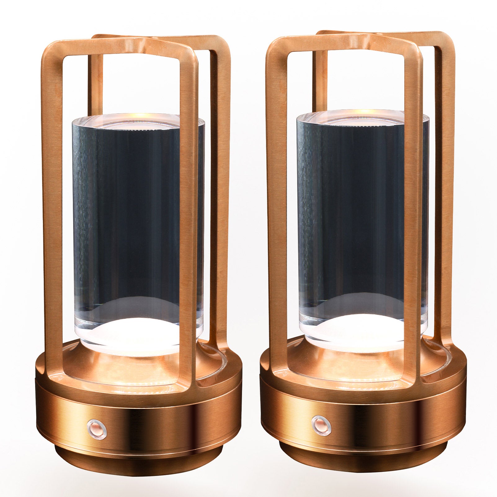 FEIT ELECTRIC GLAMPING LANTERN INDOOR/OUTDOOR 2-PACK
