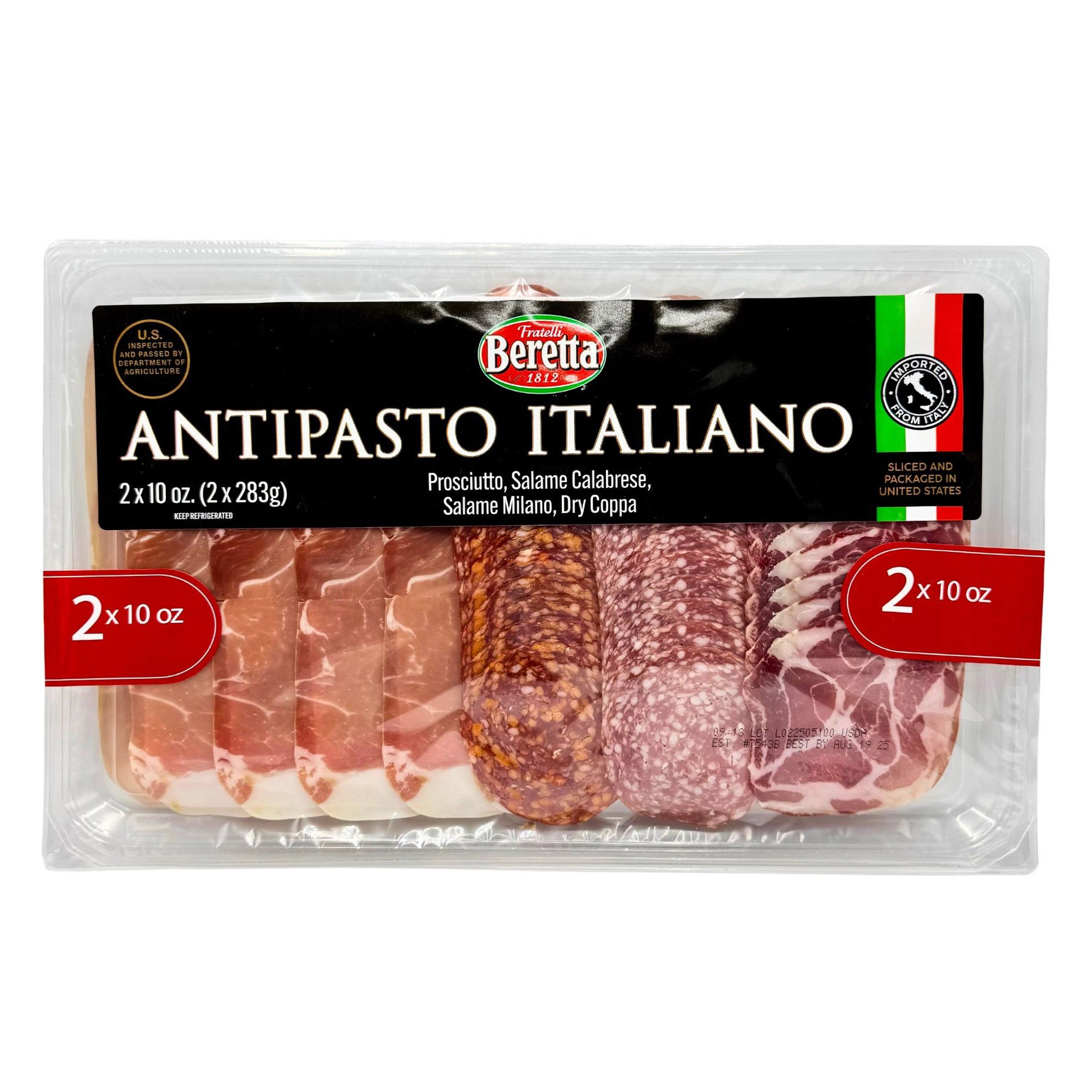 FRATELLI BERETTA ANTIPASTO ITALIANO 2/10 OZ (1.25 LBS)