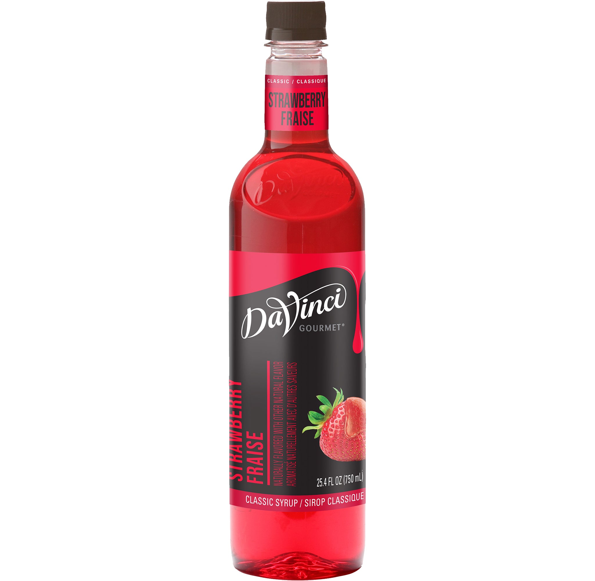 DAVINCI GOURMET STRAWBERRY SYRUP 750 ML