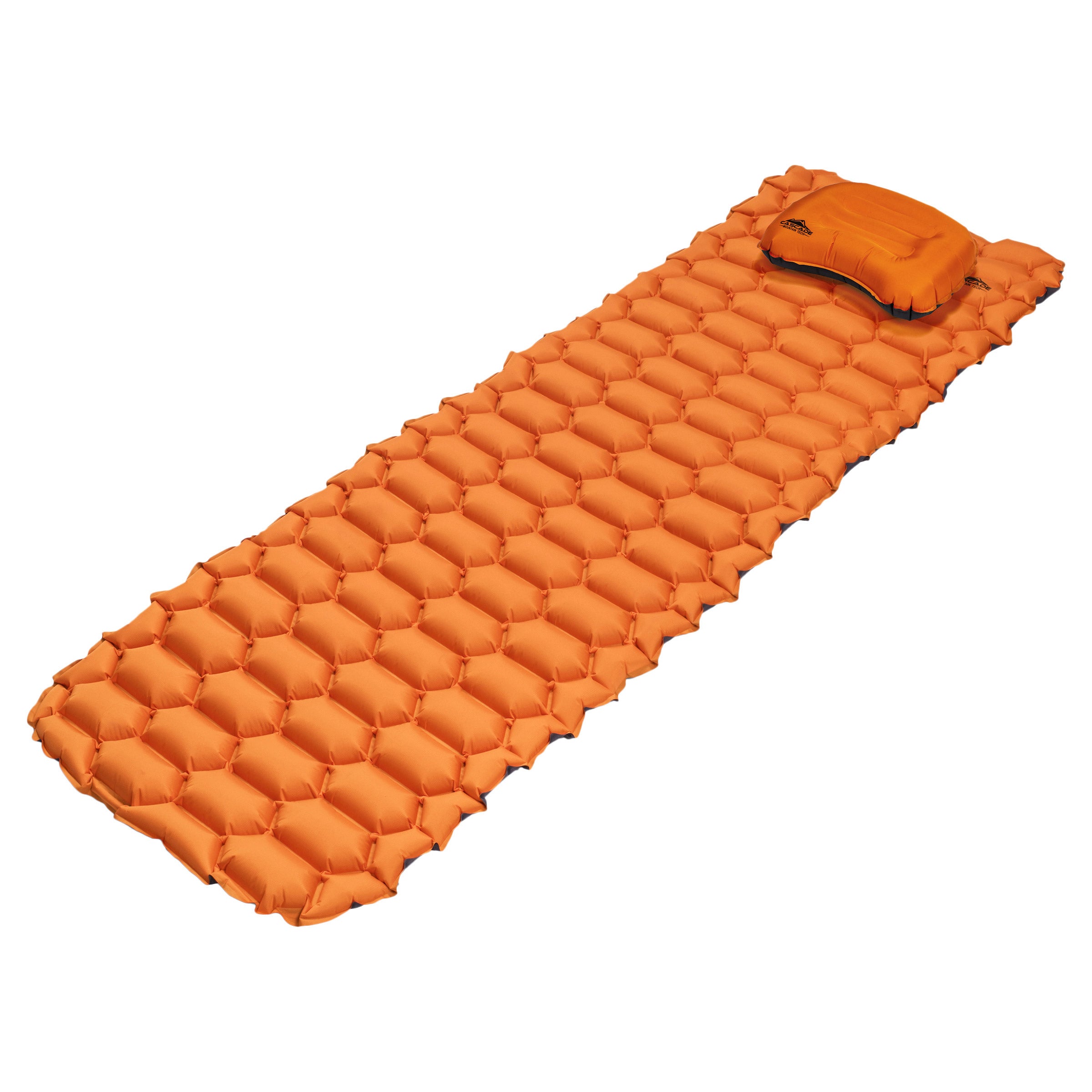 CASCADE MOUNTAIN TECH INFLATABLE SLEEPING PAD W/ PILLOW
