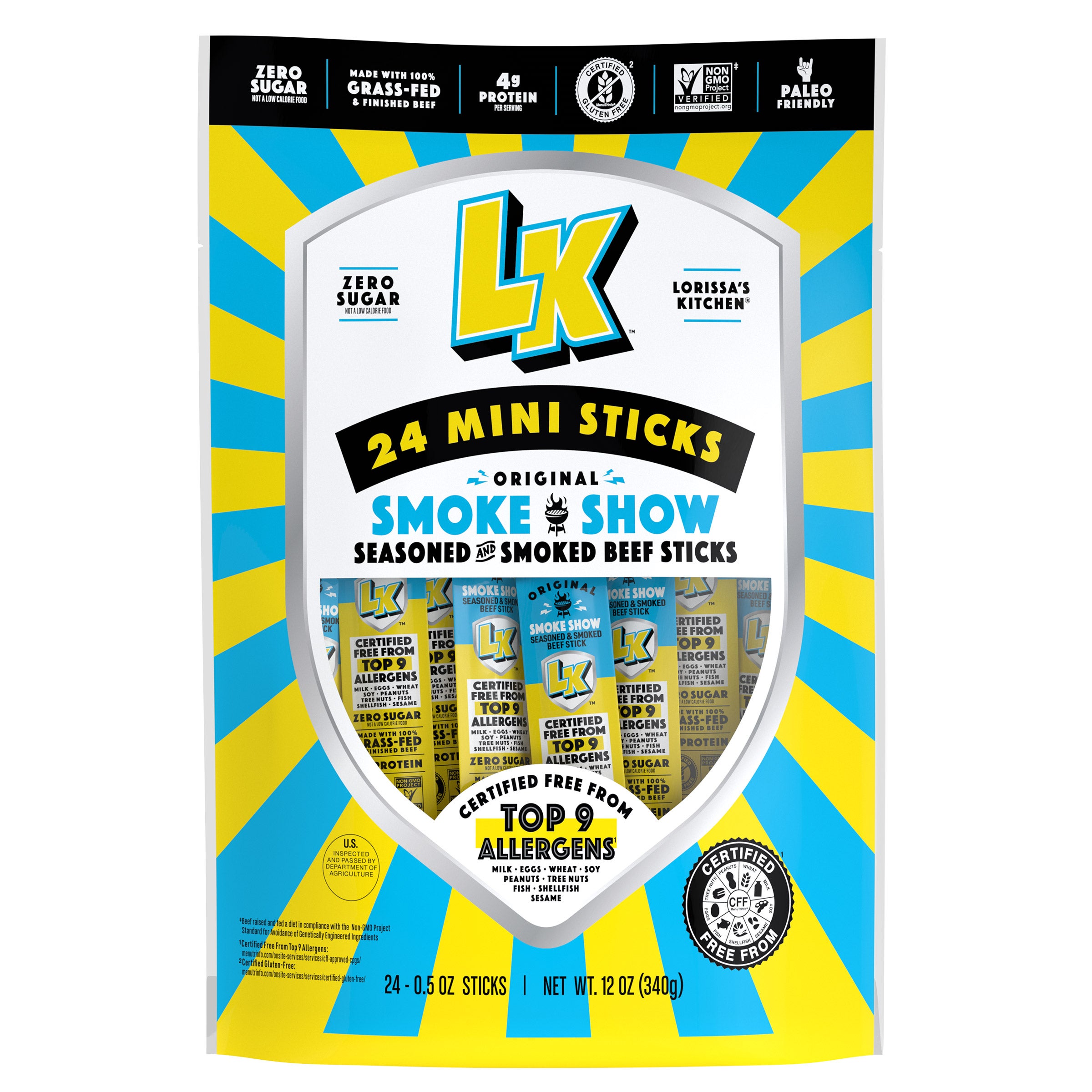 LORISSA'S KITCHEN MINI STICKS 24/.5 OZ