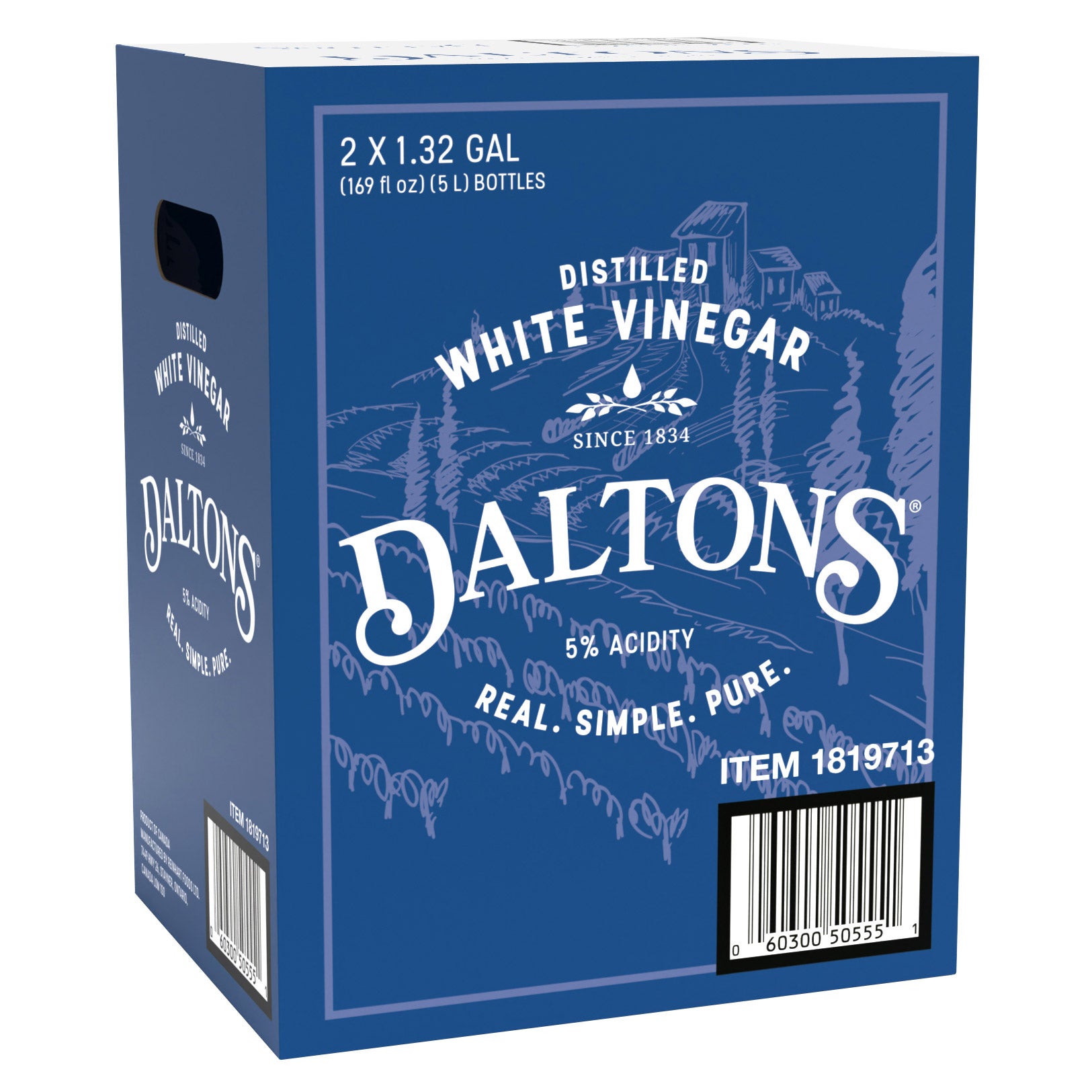DALTONS WHITE VINEGAR 2 / 1.32 GAL
