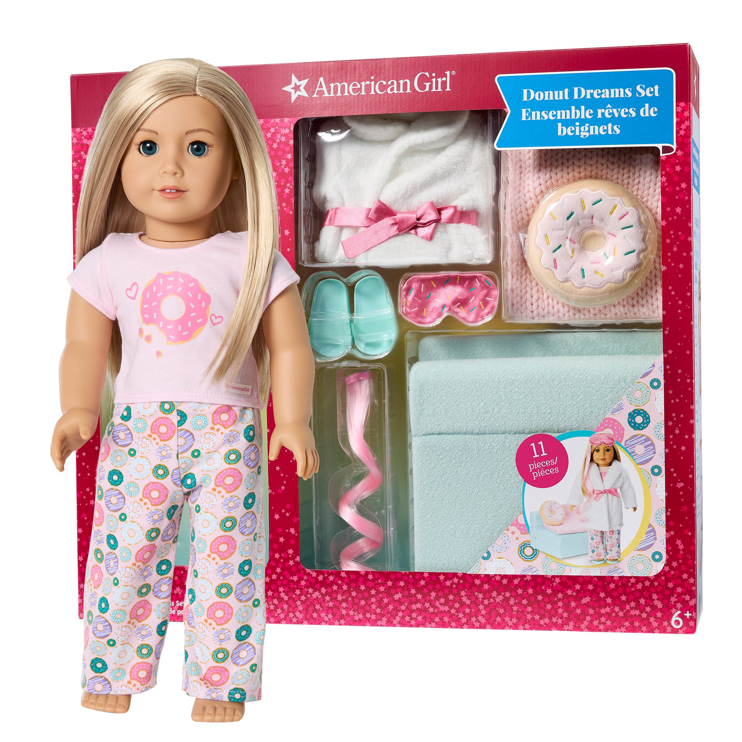 AMERICAN GIRL 18¨ DOLL DONUT DREAMS SLEEP PJ SET - Image 1