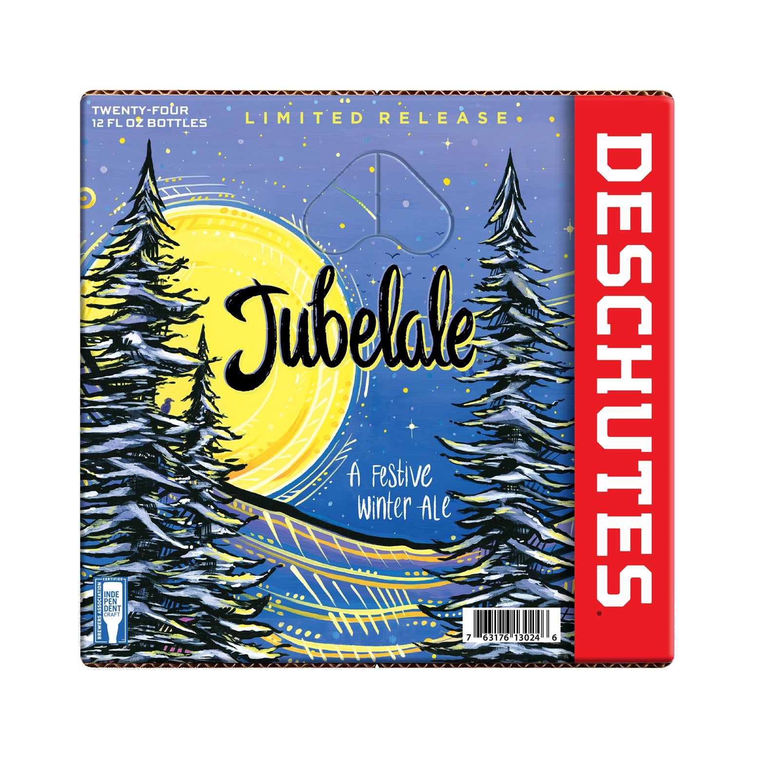 DESCHUTES BREWERY JUBELALE WINTER ALE BEND OR 24/12OZ