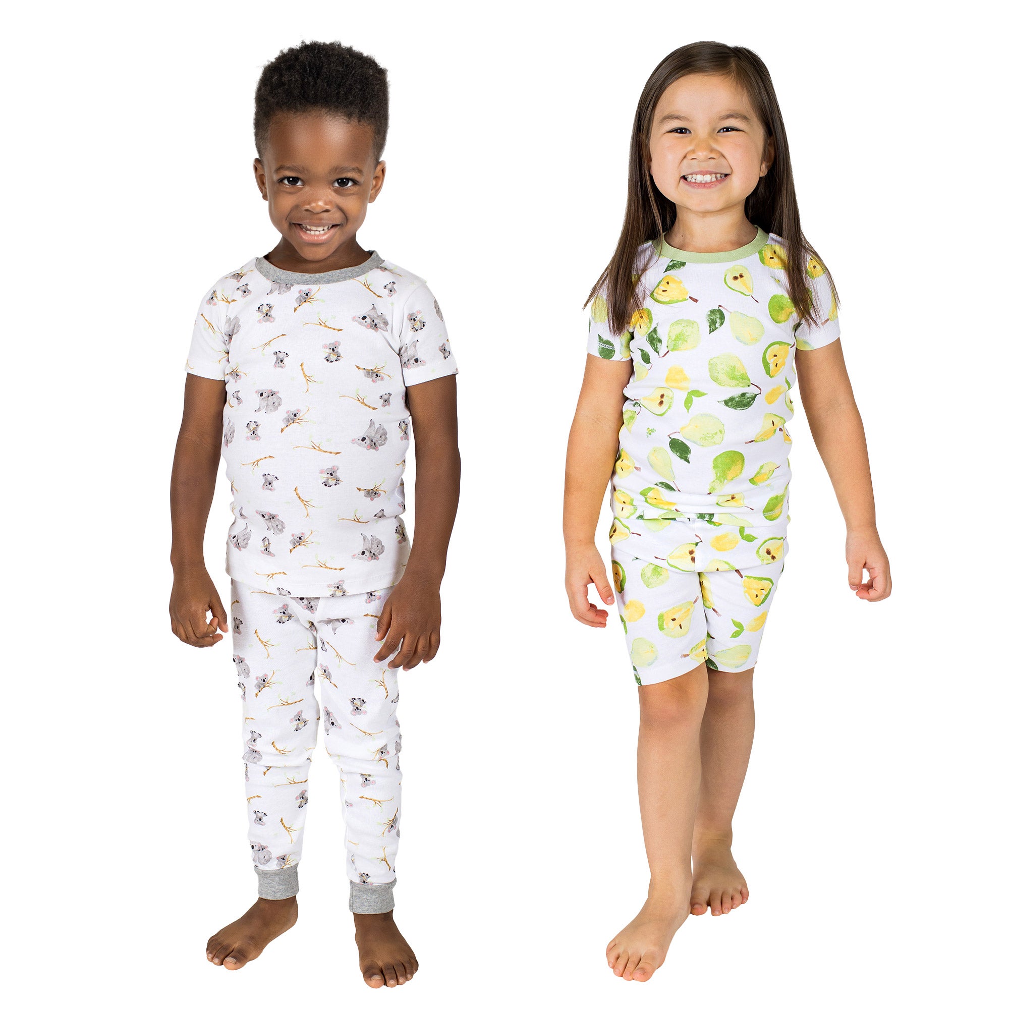 BURT'S BEES KIDS' 4PC PAJAMA SET