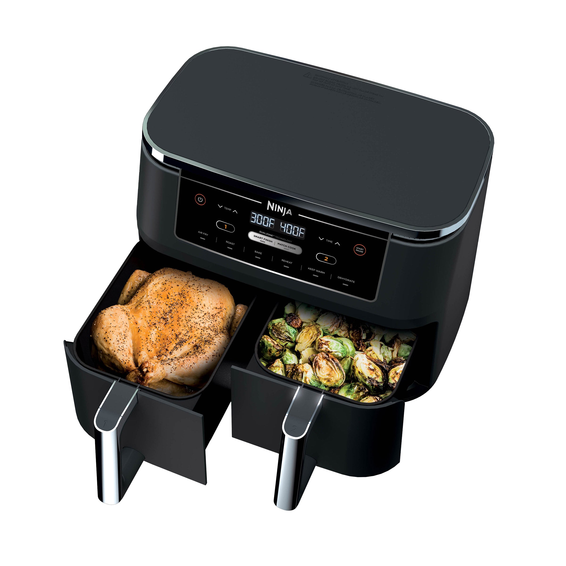 NINJA FOODI DUAL ZONE 10QT AIR FRYER