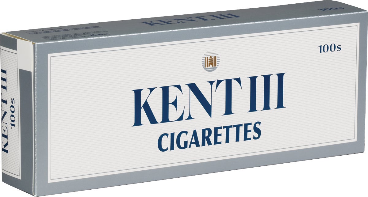 KENT III SILVER 100 BOX
