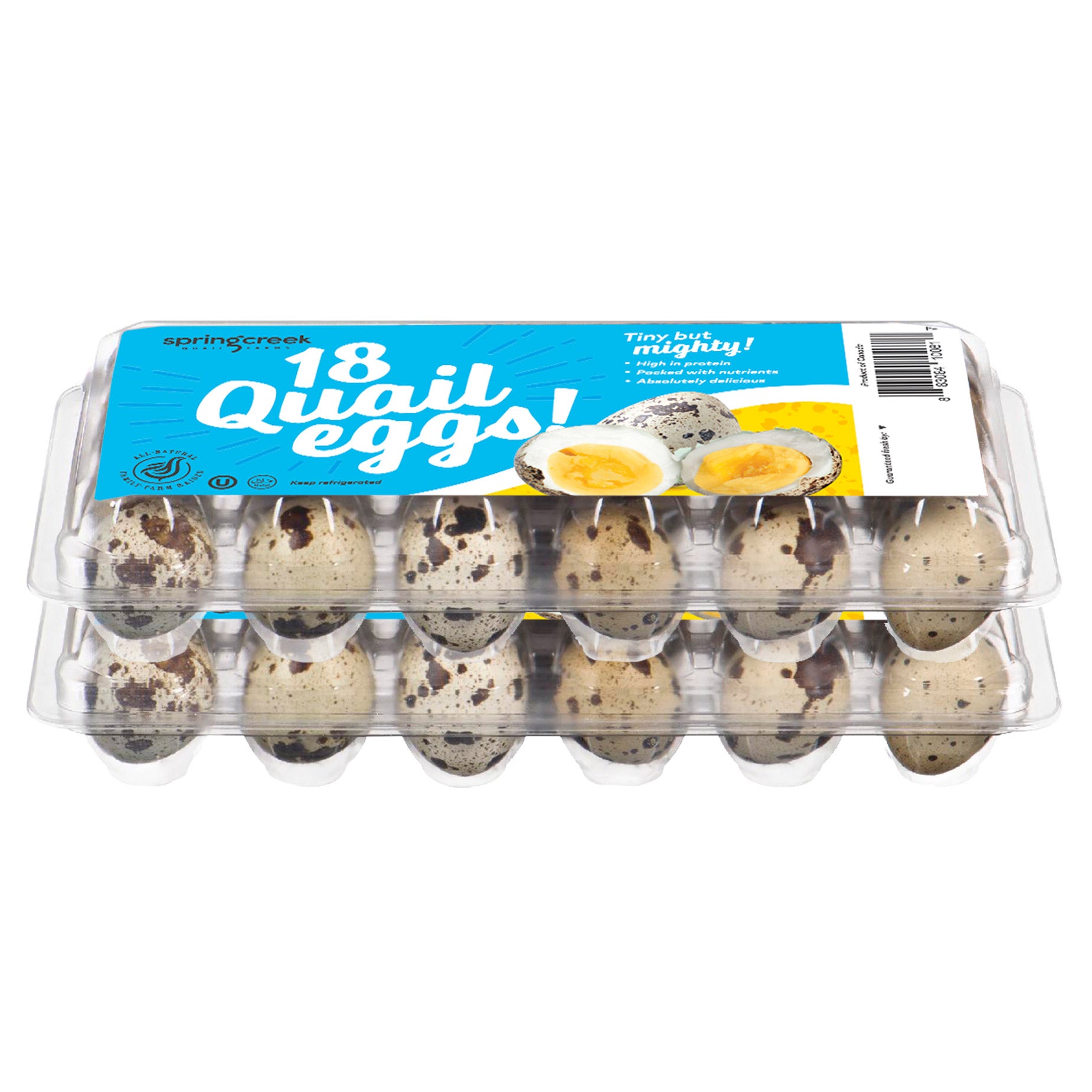SPRING CREEK QUAIL EGGS 36 CT