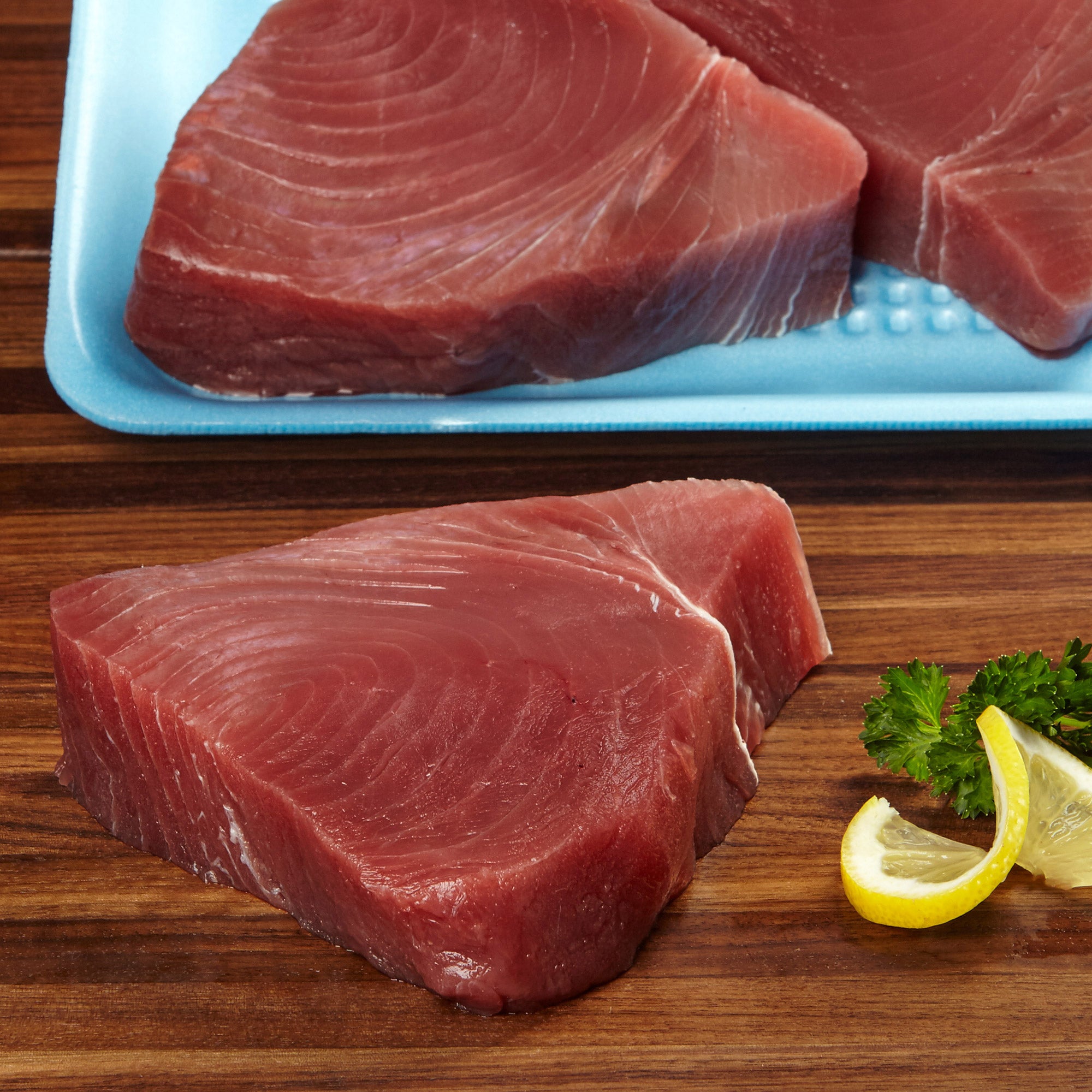 FRESH WILD AHI TUNA PER LB.