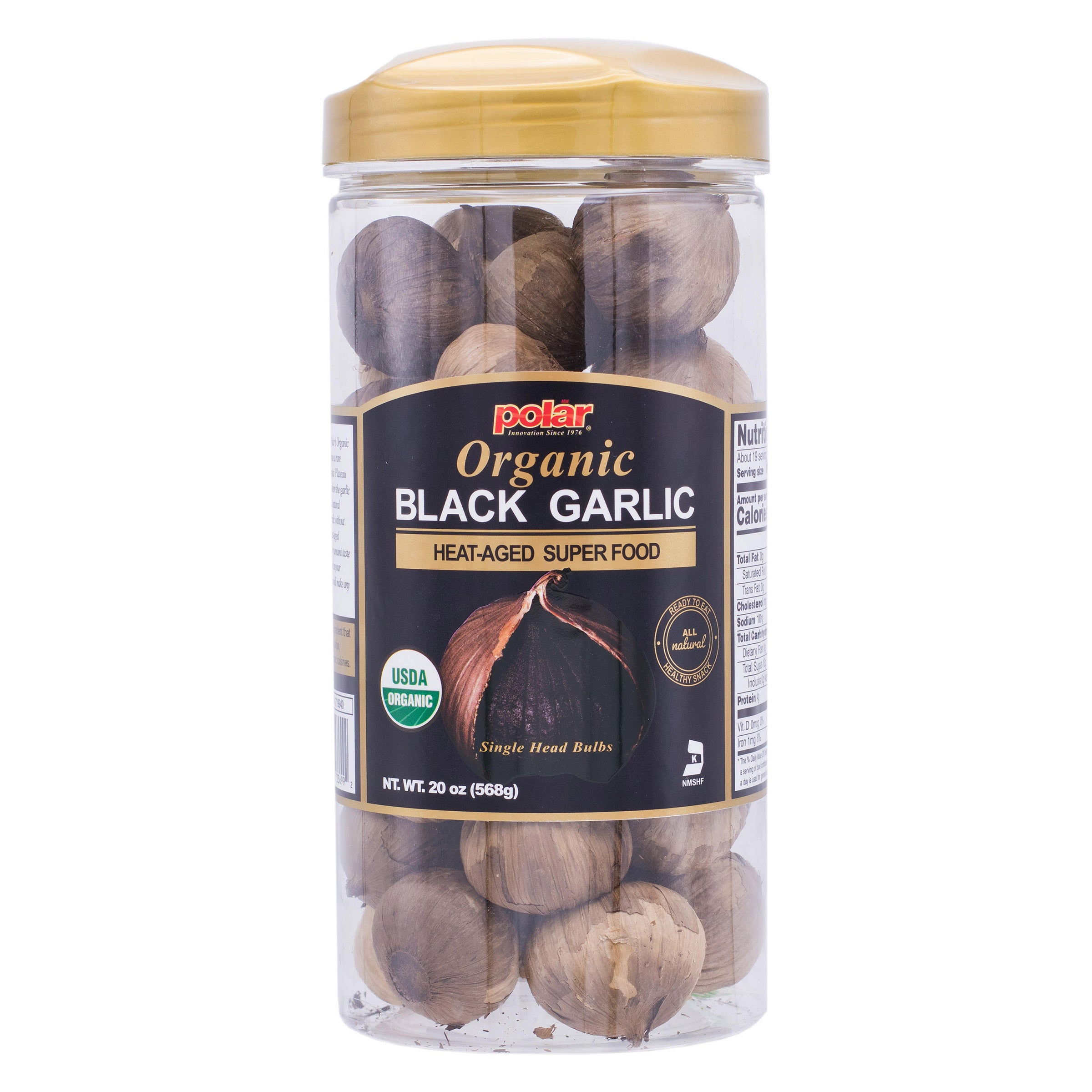 POLAR ORGANIC BLACK GARLIC 20 OZ